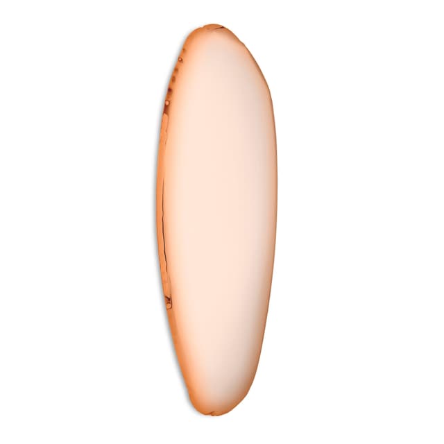 Lustro ścienne TAFLA O różowe złoto O1, Zieta Studio - WYMIARY