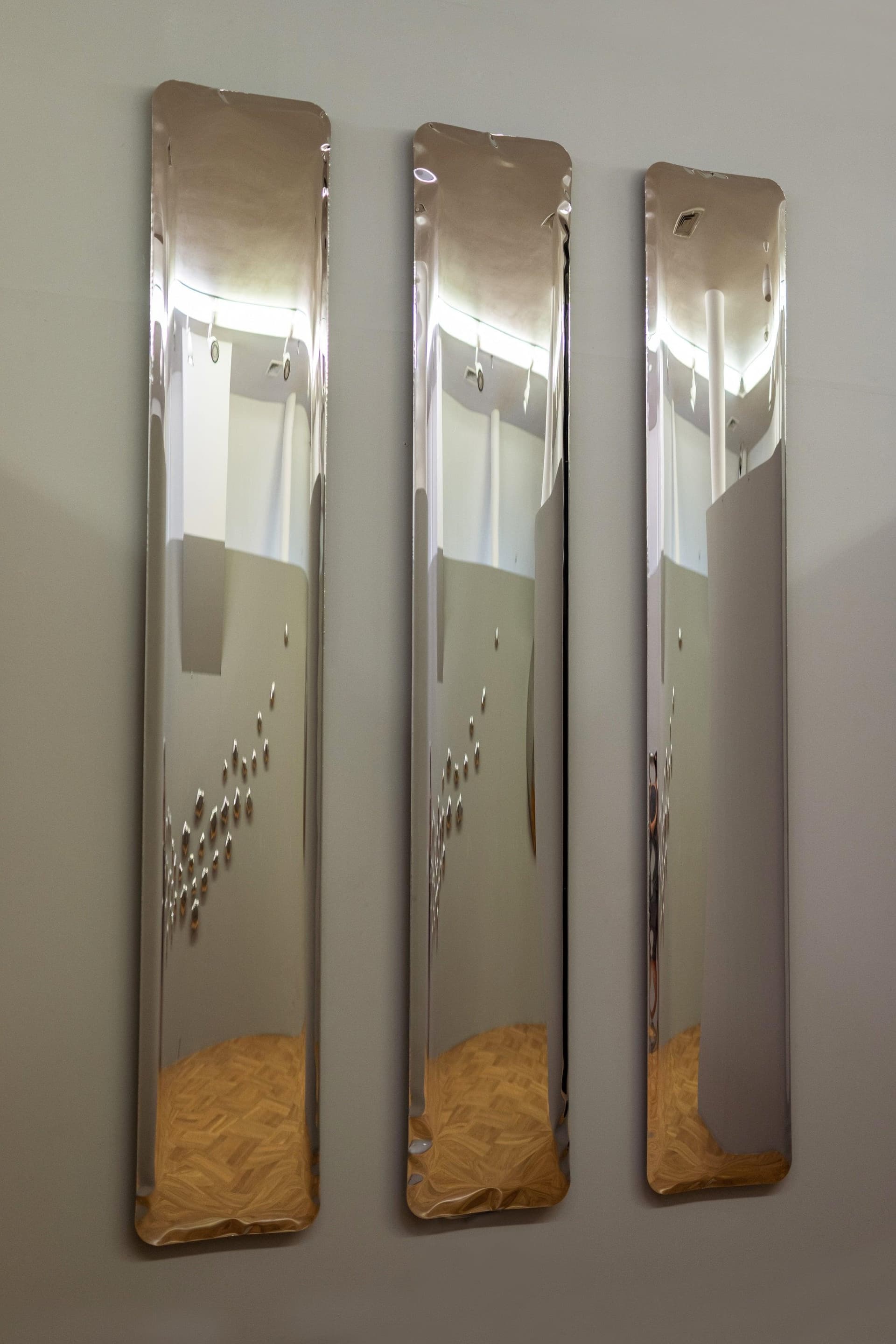 Lustro ścienne TAFLA IQ srebrne, Zieta Studio - 122269