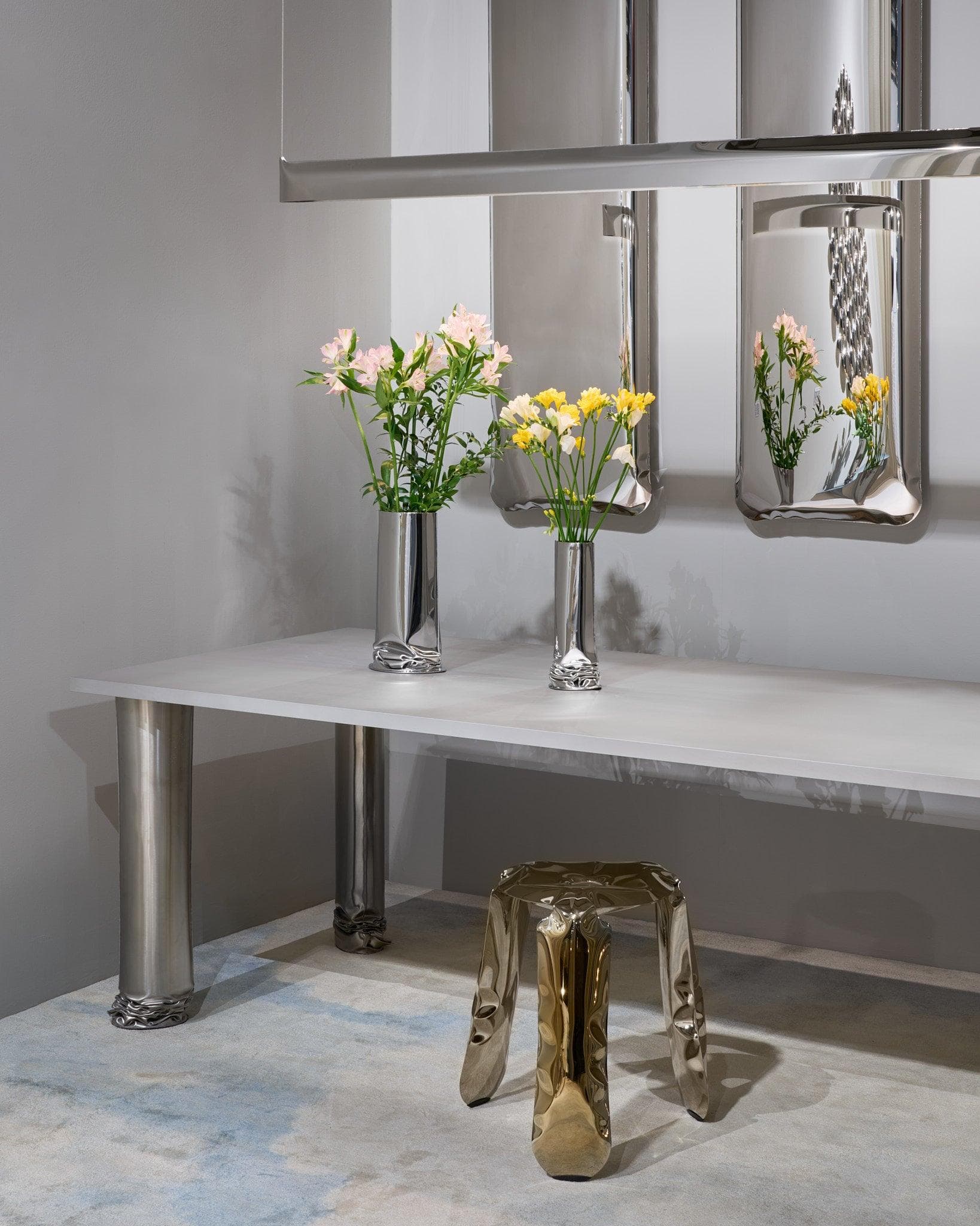 Lustro ścienne TAFLA IQ srebrne, Zieta Studio - 122279