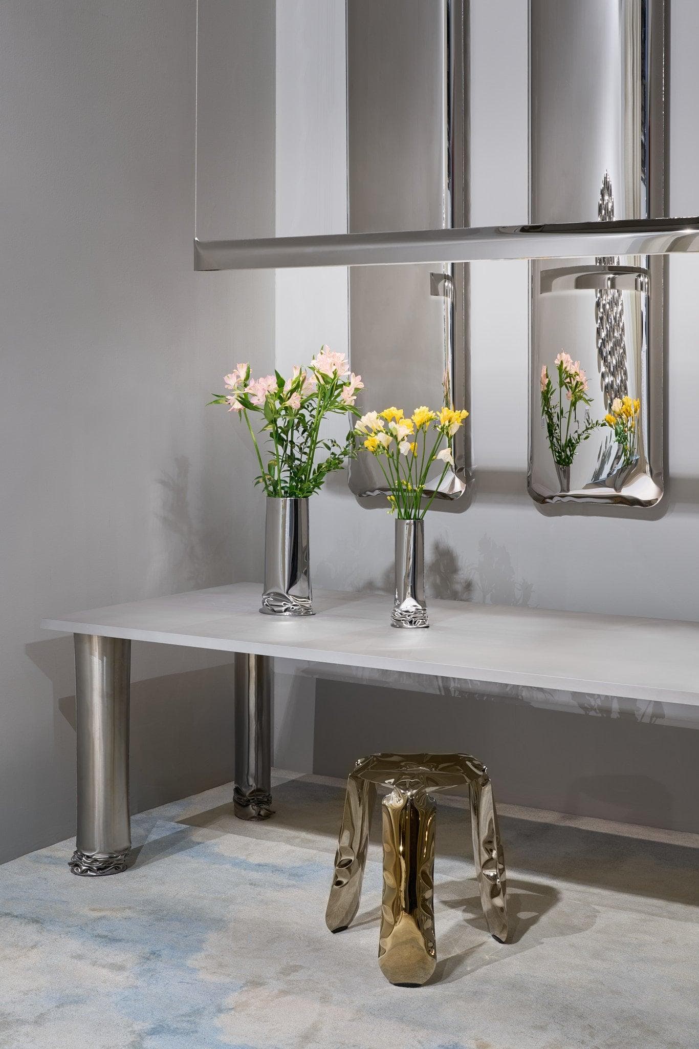 Lustro ścienne TAFLA IQ srebrne, Zieta Studio - 122266