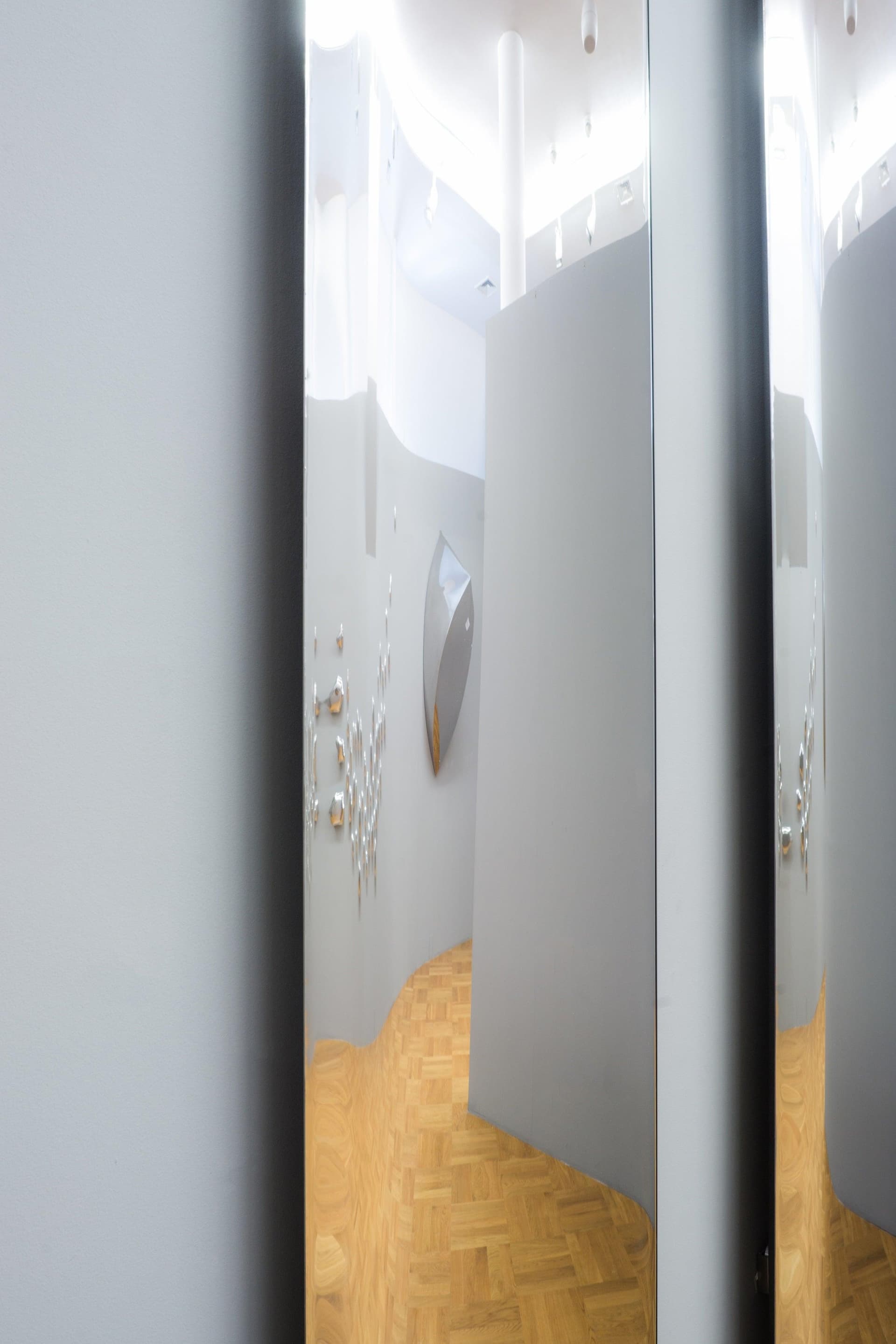 Lustro ścienne TAFLA IQ srebrne, Zieta Studio - 122263