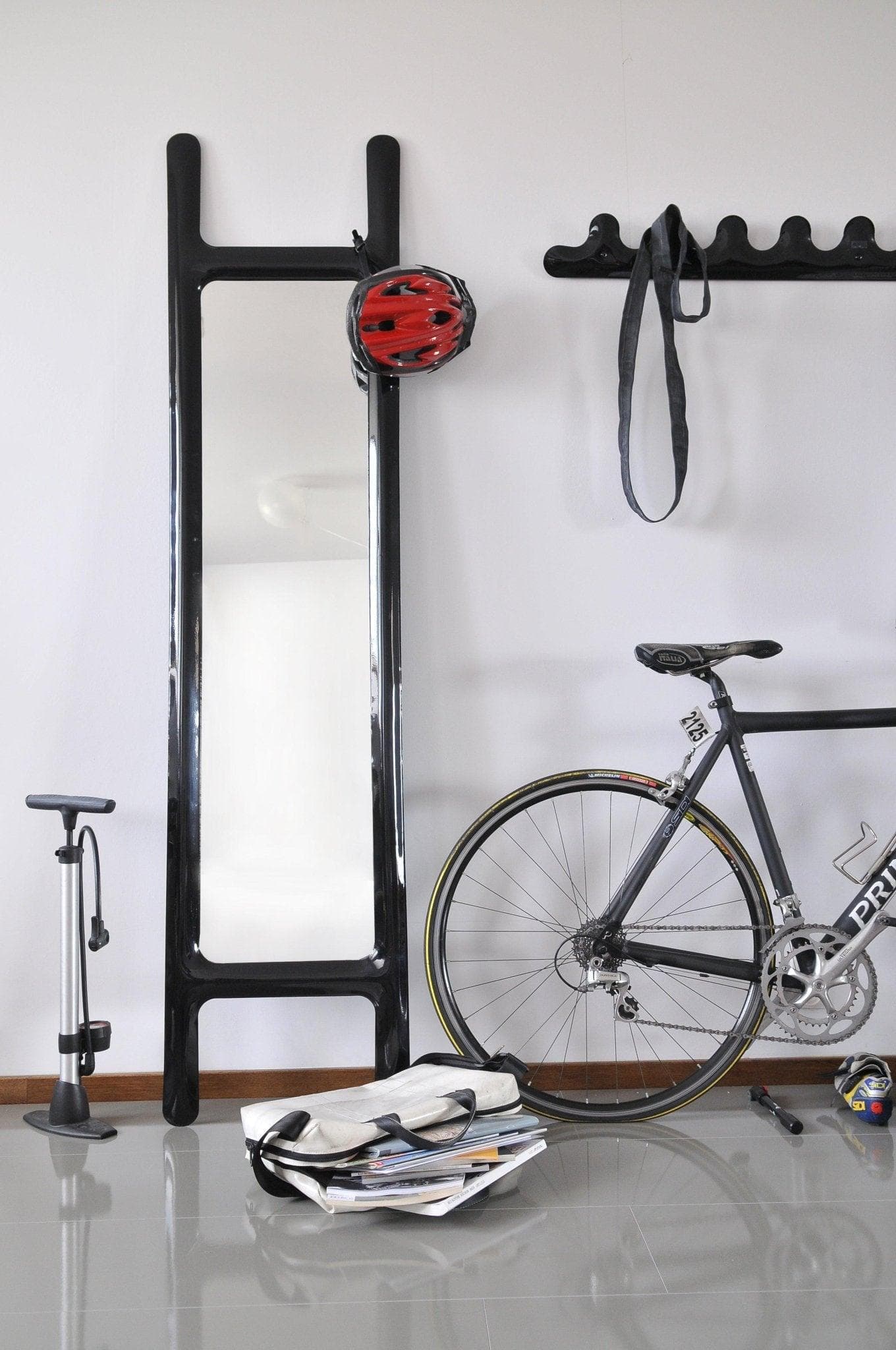 Lustro ścienne DRAB czarne, Zieta Studio - 122227