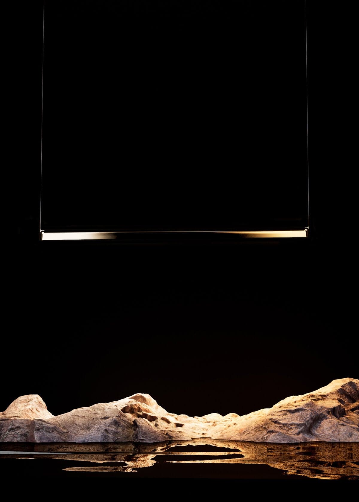 Pendant lamp BLADE steel silver 270 cm, Zieta Studio - 122160