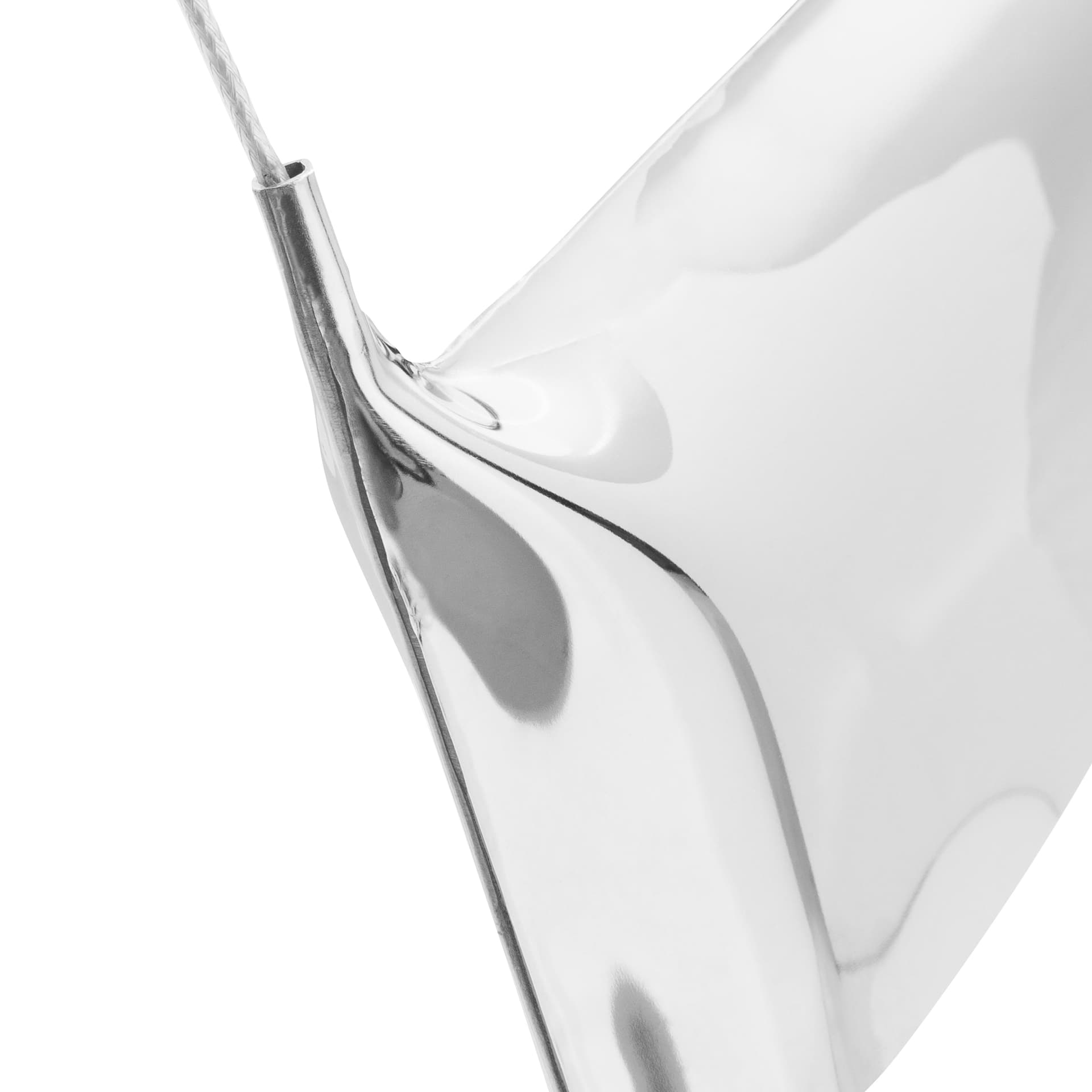 BLADE pendant lamp silver 160 cm, Zieta Studio - 122131