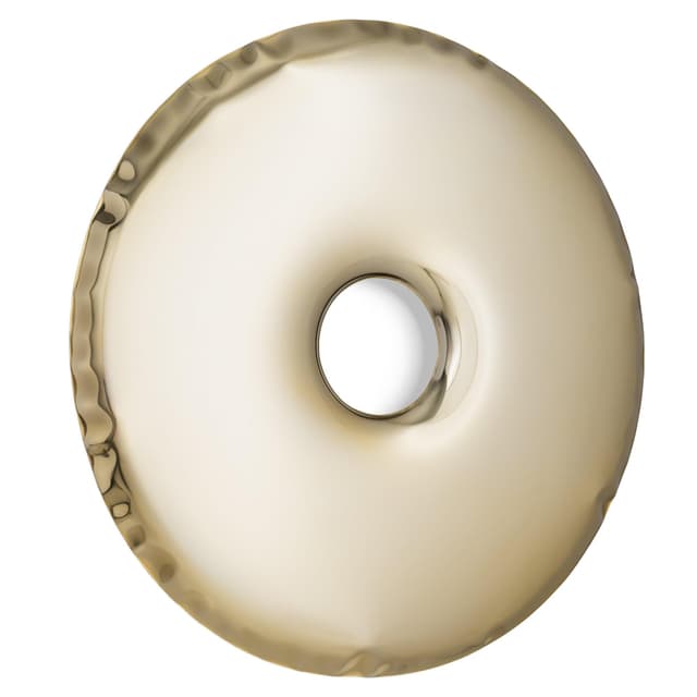 Lustro ścienne RONDO złote 95 cm, Zieta Studio - WYMIARY