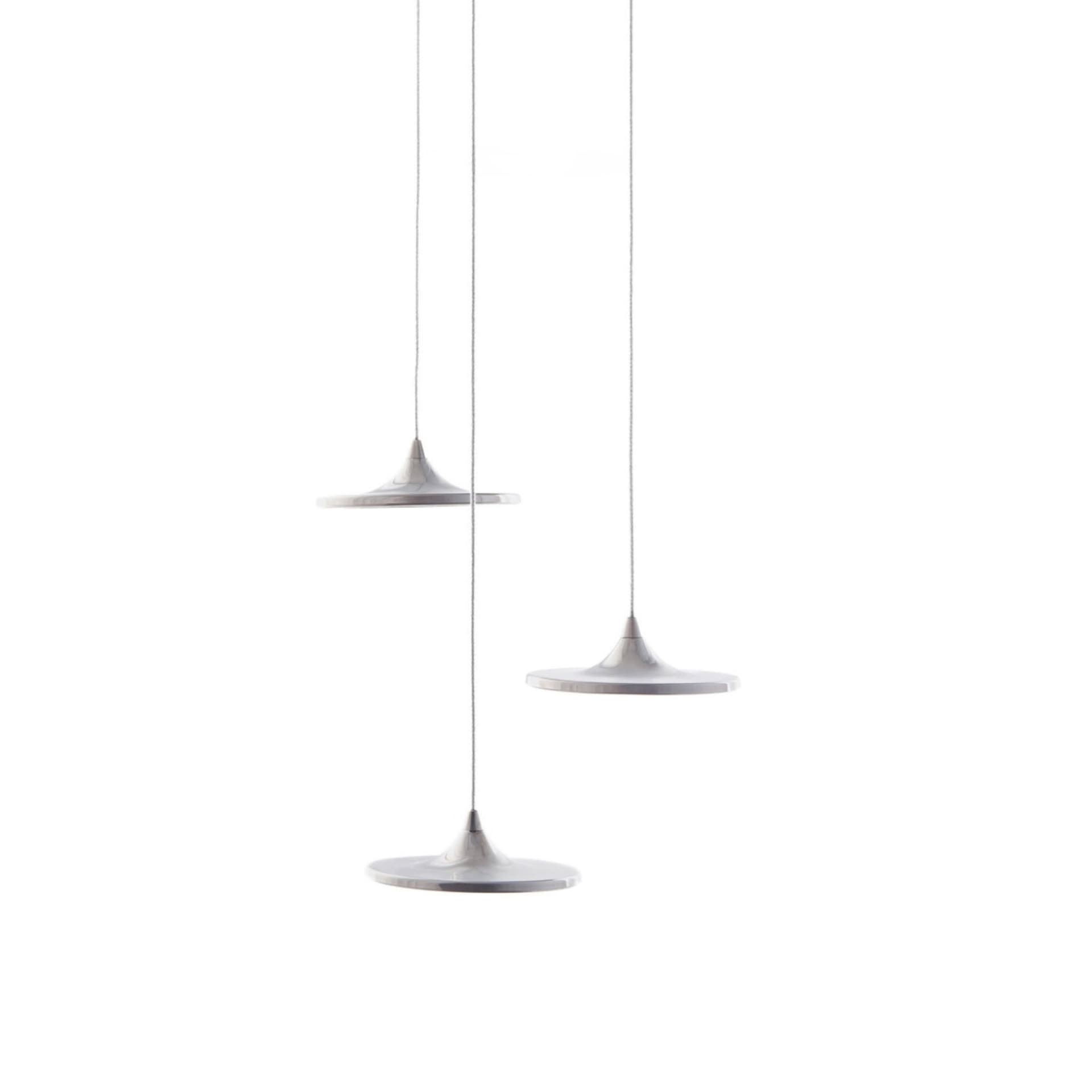 LUNA pendant lamp set silver 3 / 4000K, Zieta Studio