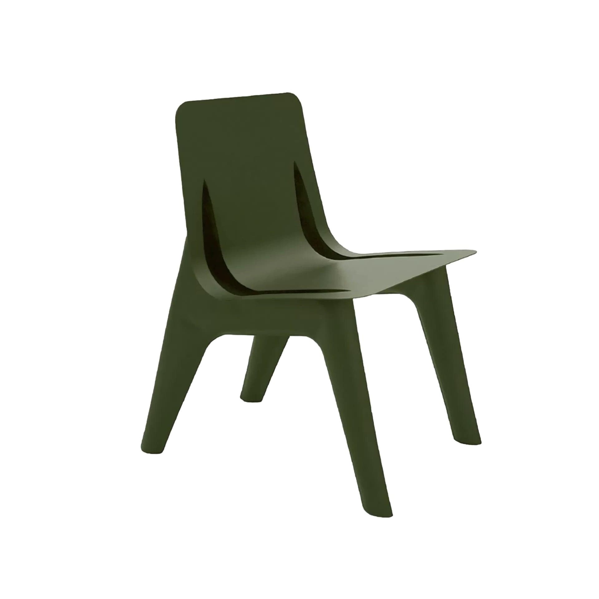 Krzesło J-CHAIR zielone, stal, Zieta Studio