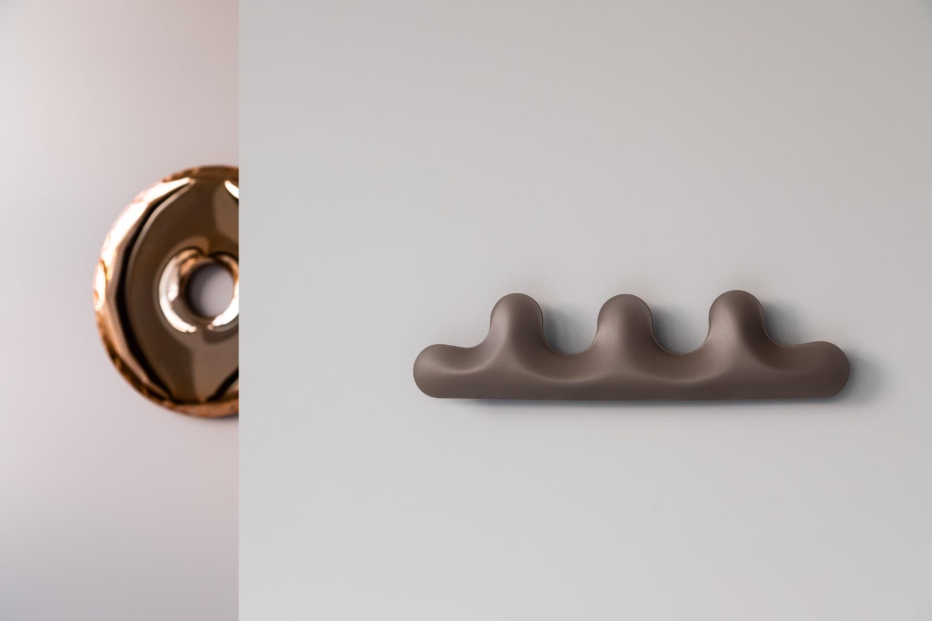 Wieszak KAMM 9 beżowy, Zieta Studio - 121802