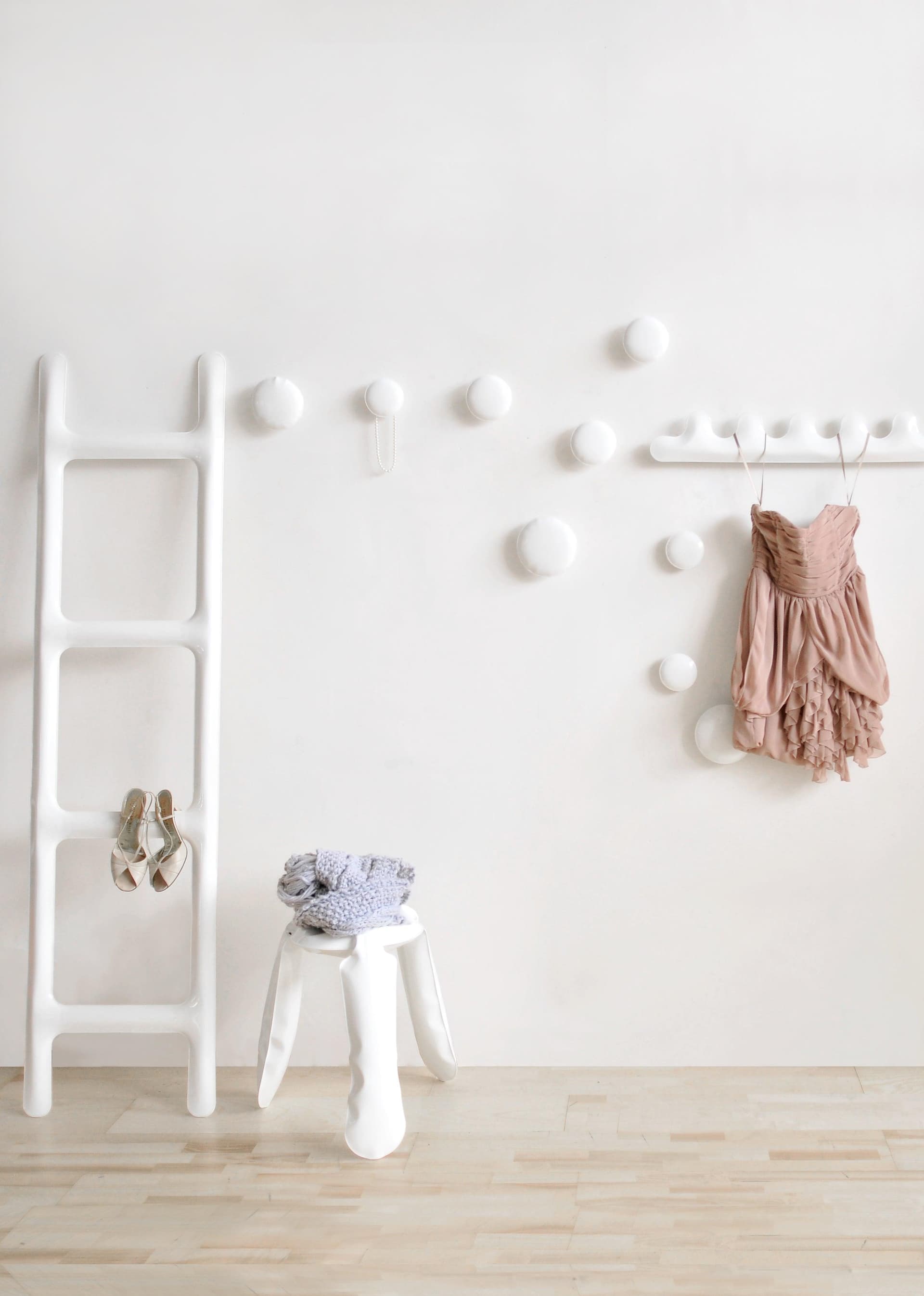 DRAB coat rack white, Zieta Studio - 121779