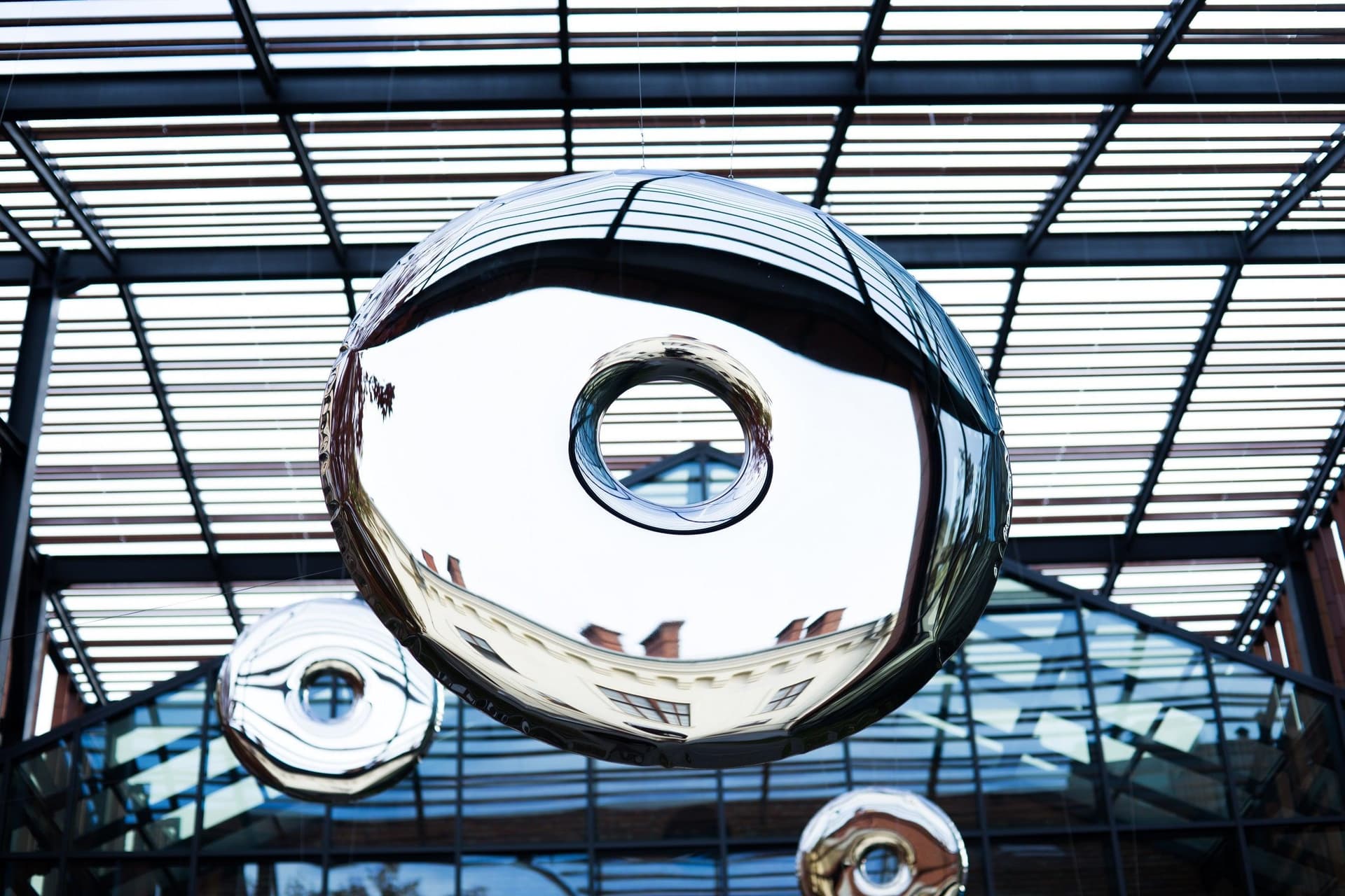 Lustro RONDO inox, srebrne, 200 cm, Zieta Studio - 121706