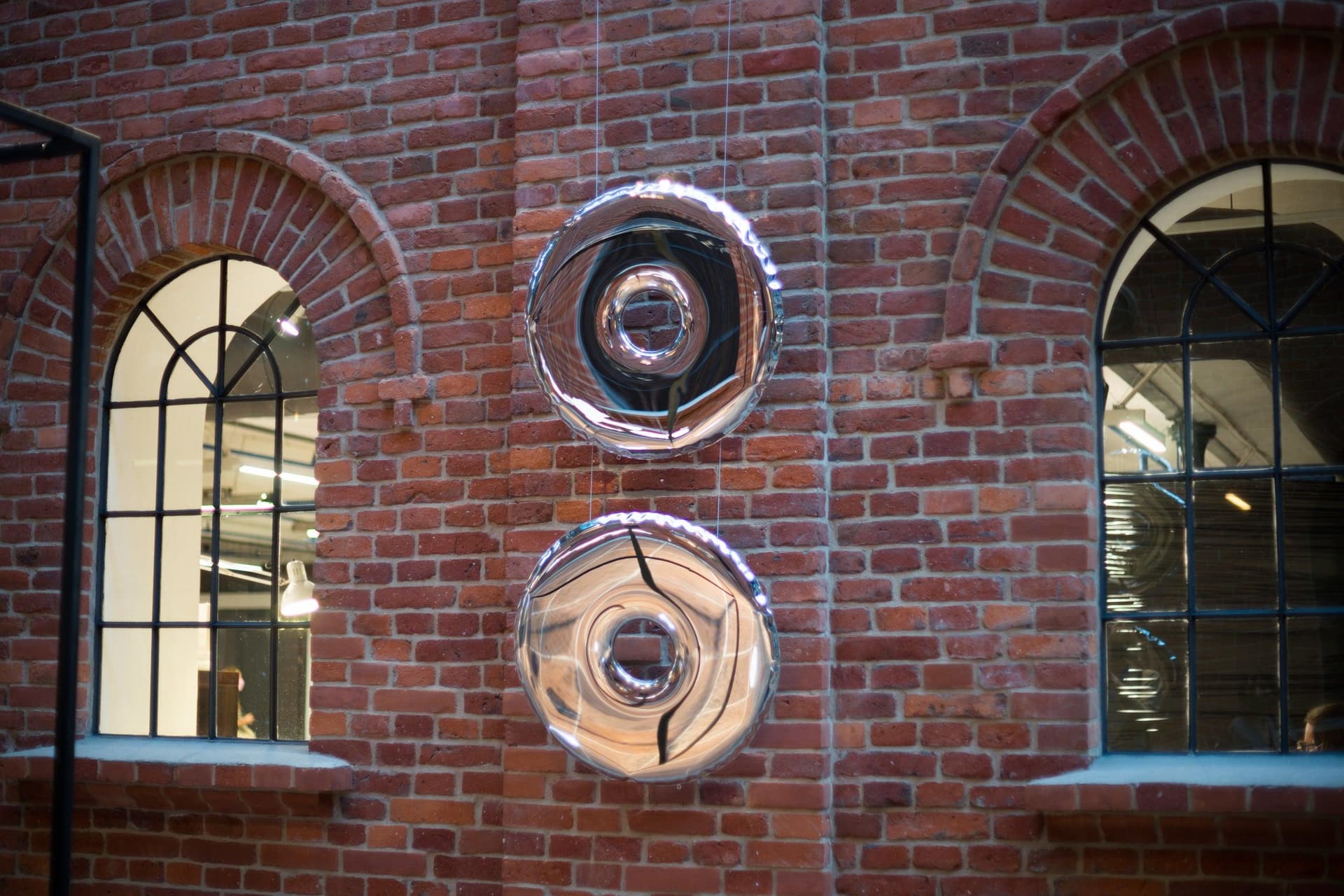 Lustro RONDO inox, srebrne, 150 cm, Zieta Studio - 121654