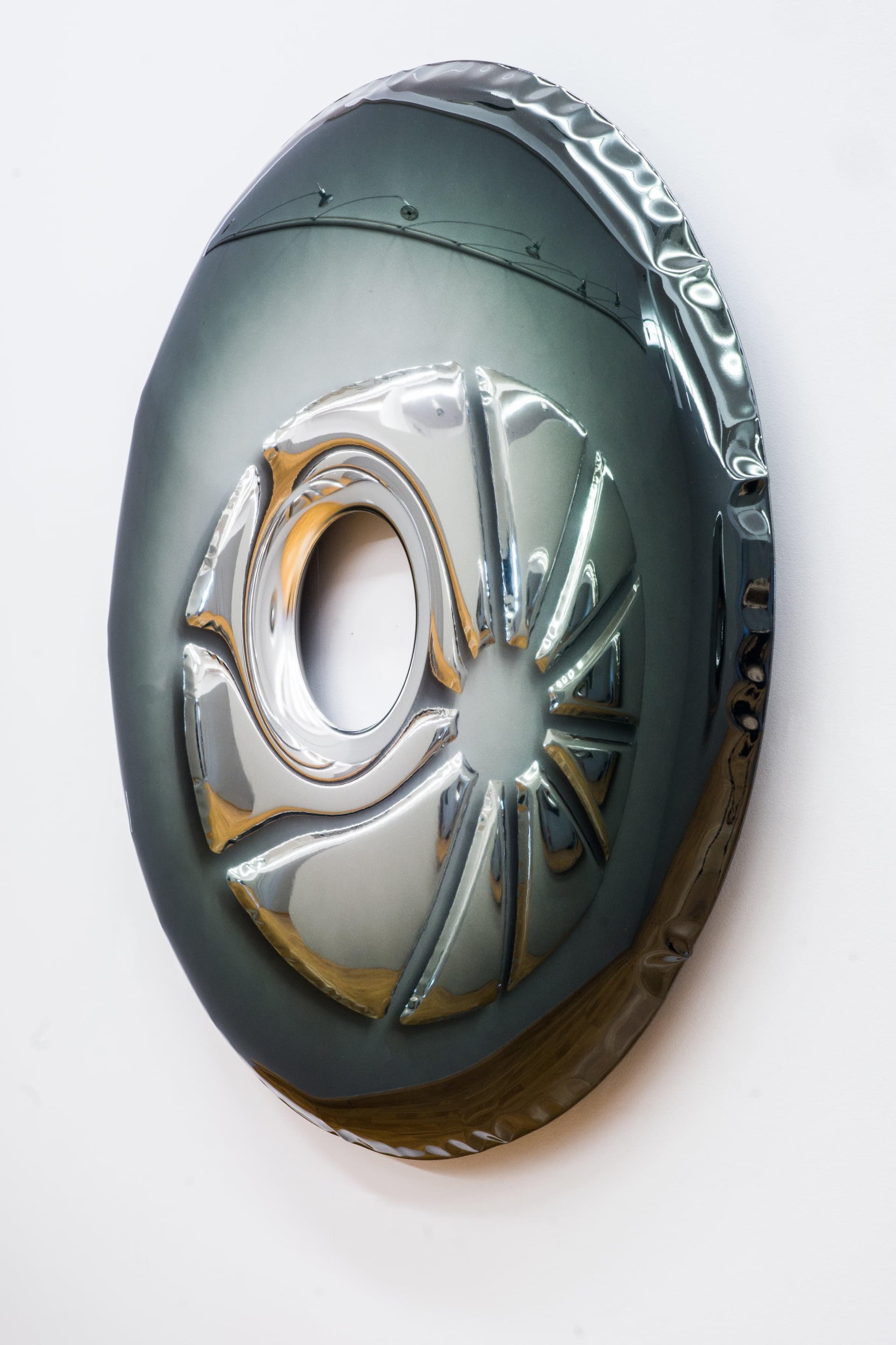 Lustro ścienne RONDO transitions czarne 120 cm, Zieta Studio - 121463