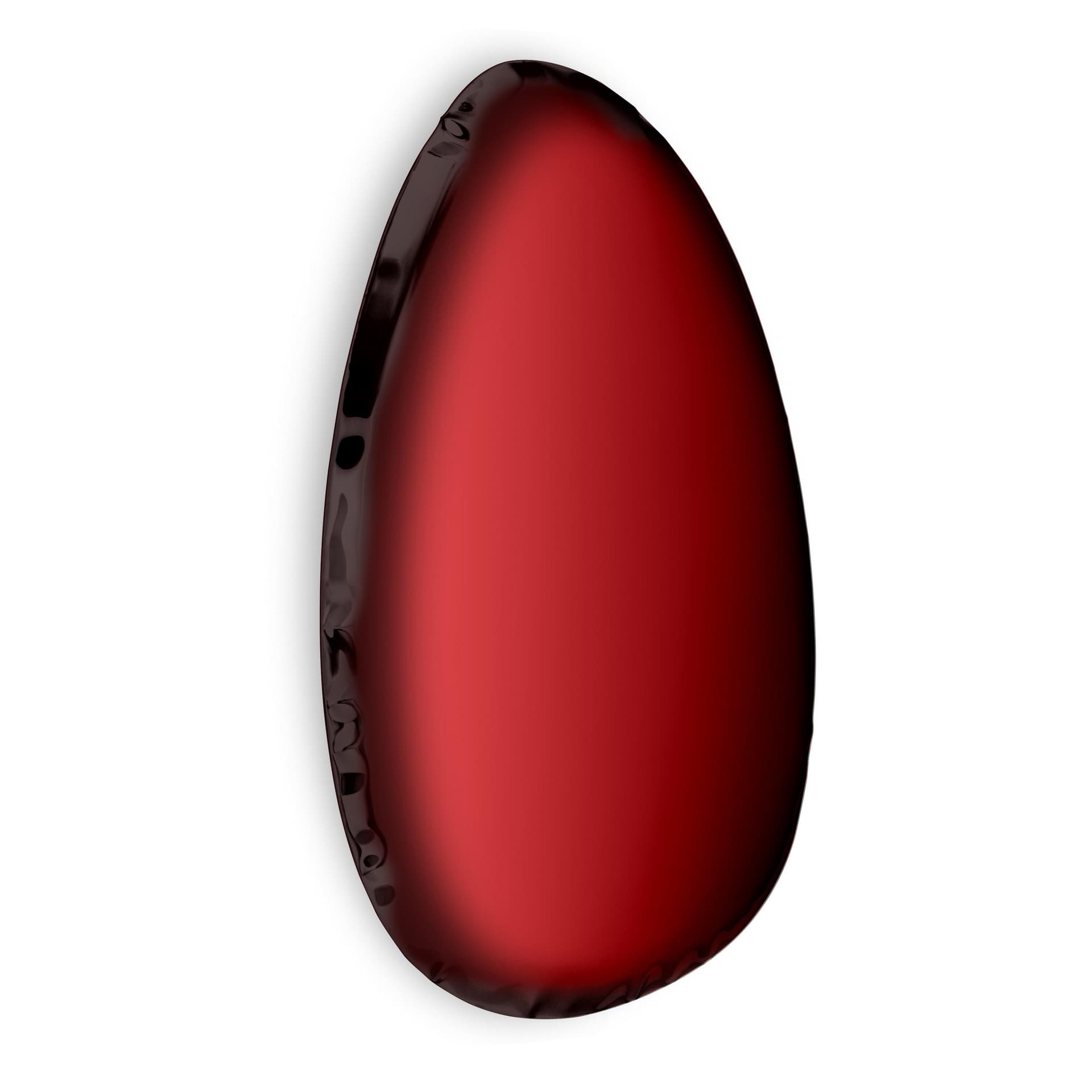 Lustro ścienne TAFLA O czerwone, O4.5, Zieta Studio - 121230