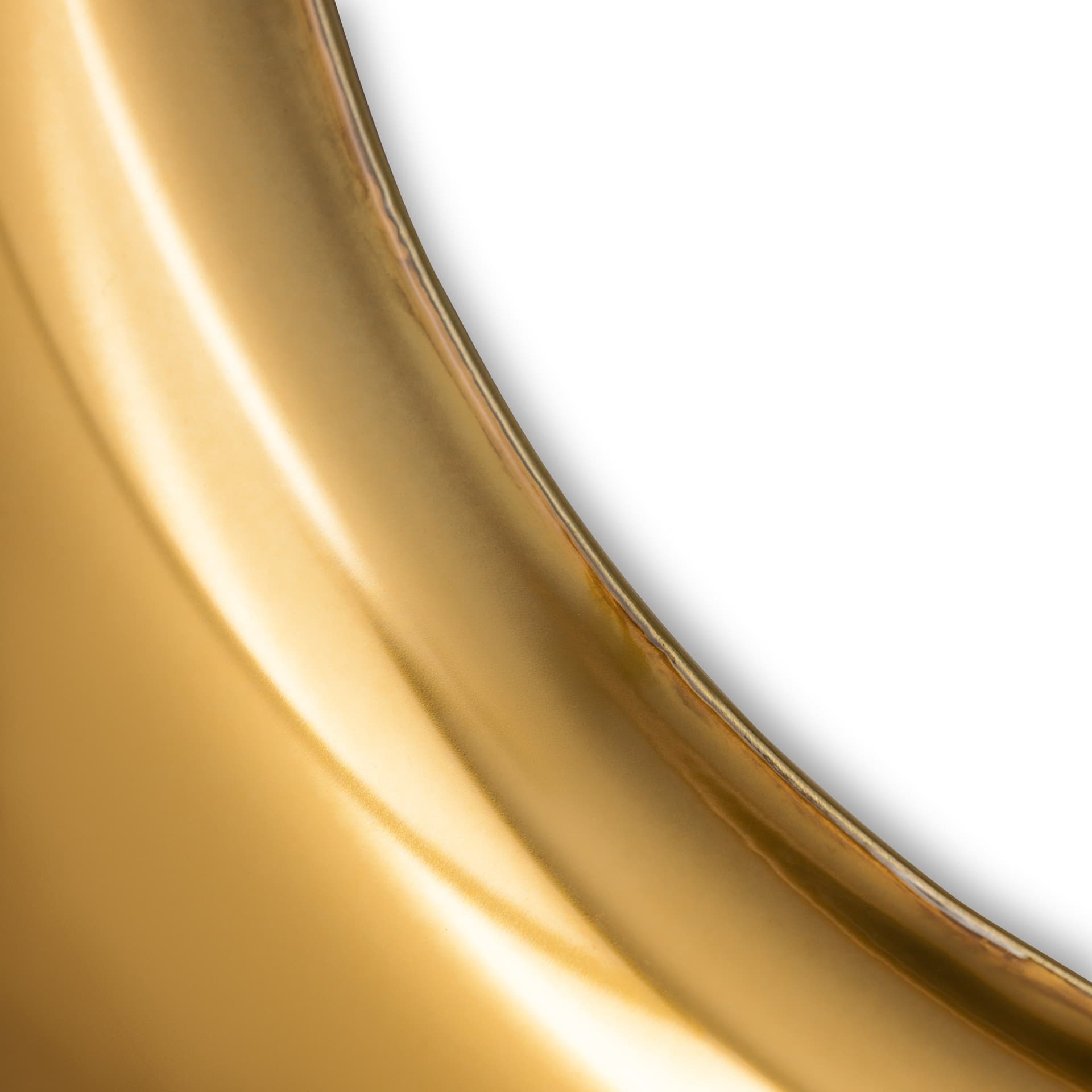 Lustro ścienne RONDO Transitions turkusowo-złote 200 cm, Zieta Studio - 121124