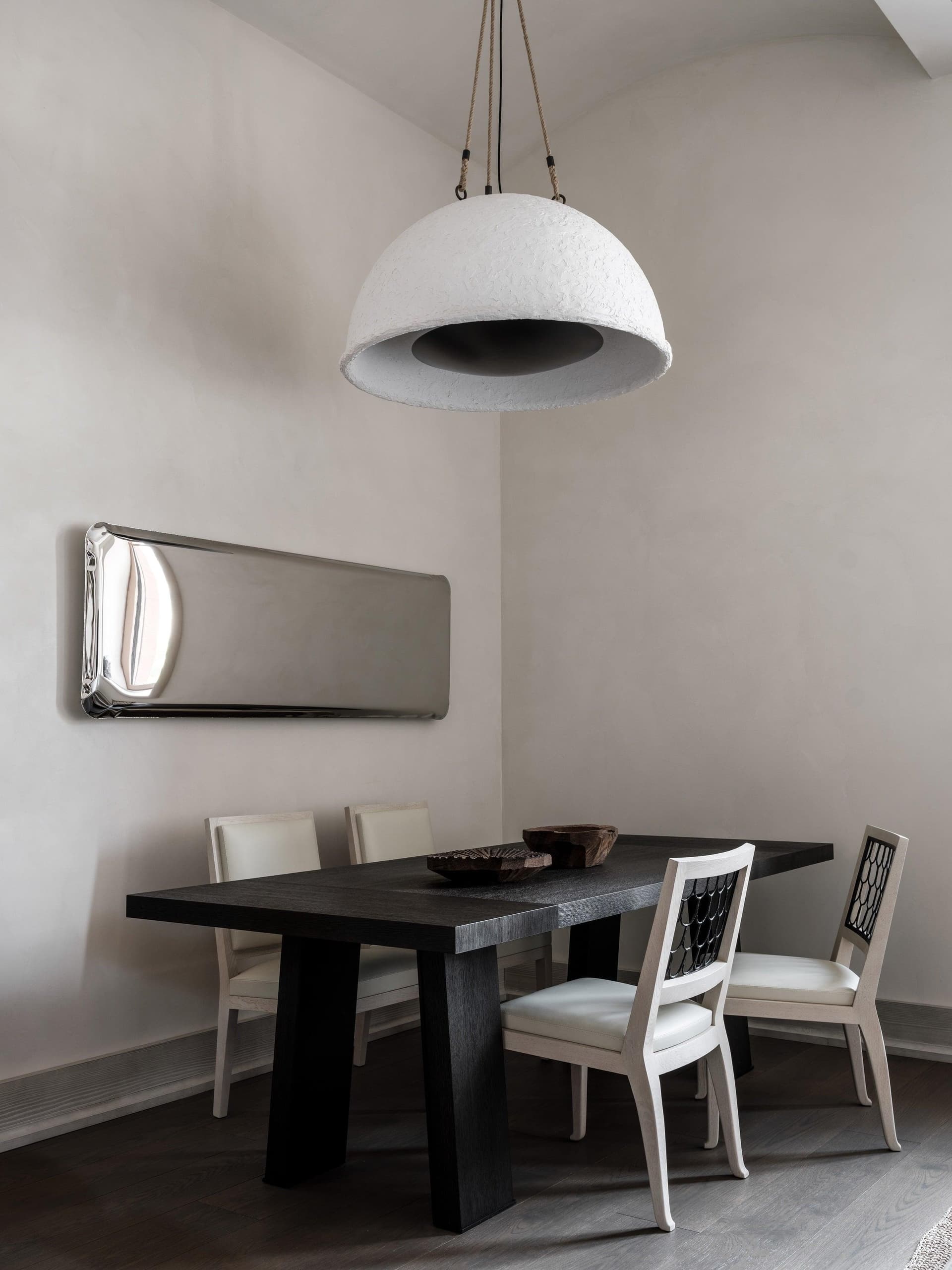 TAFLA Q wall mirror, silver, 180 cm, Zieta Studio - 121021