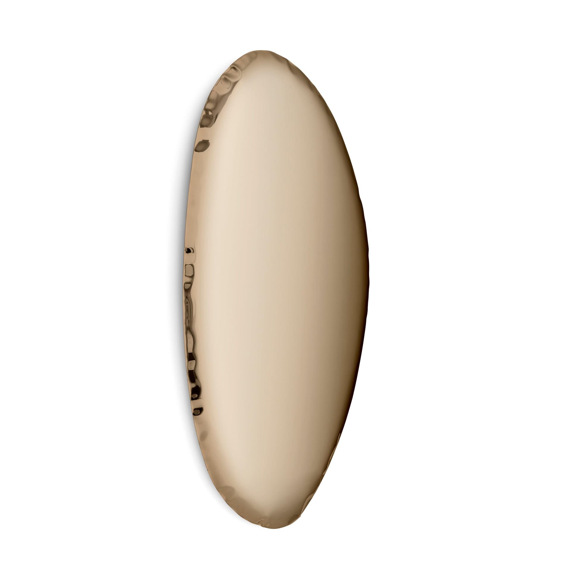 TAFLA O wall mirror, gold, O4, Zieta Studio