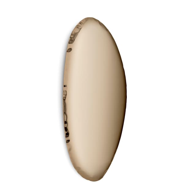 TAFLA O wall mirror, gold, O4, Zieta Studio - DIMENSION
