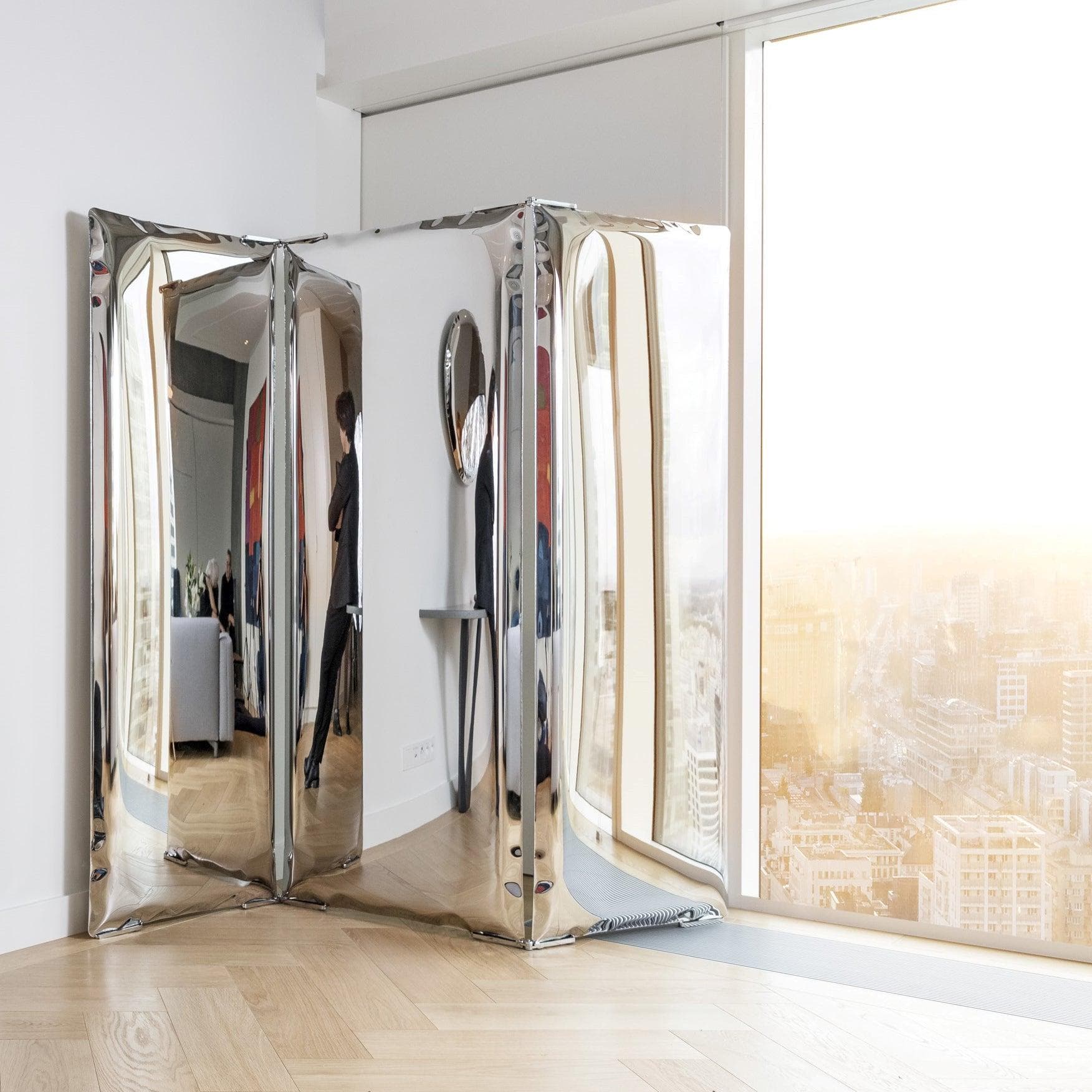 Parawan SONAR MIRROR srebrny, Zieta Studio - 120730