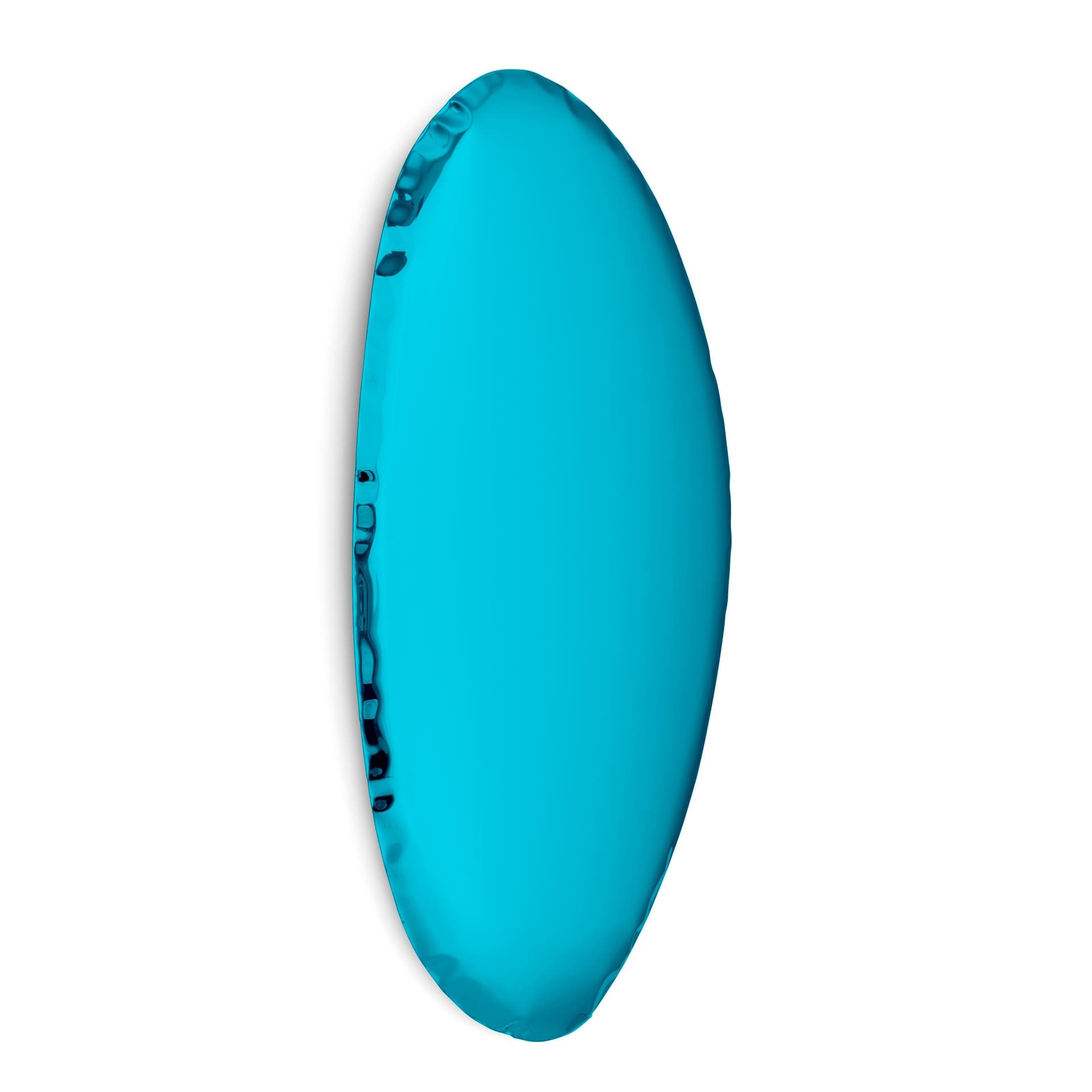 TAFLA O wall mirror blue O4, Zieta Studio