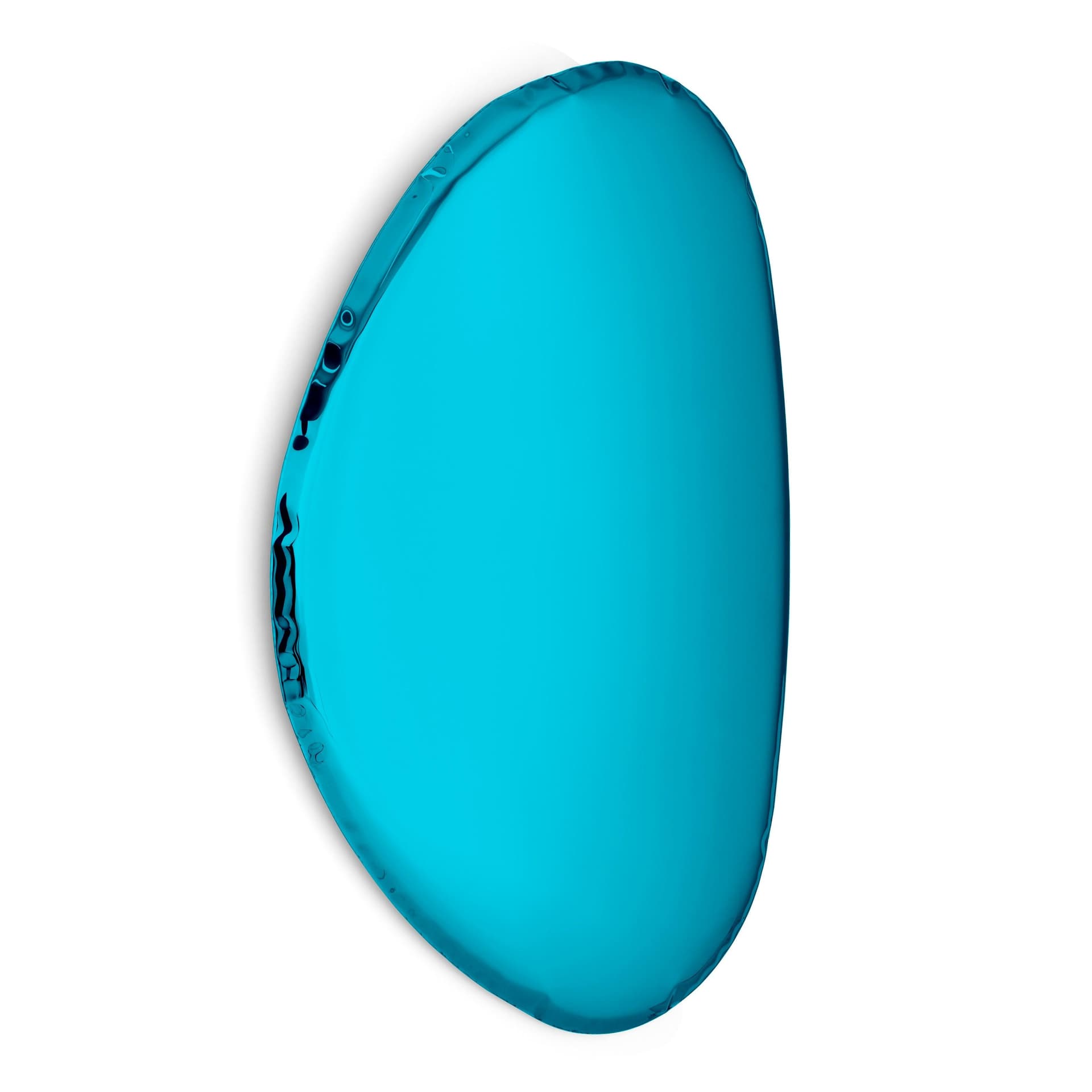 TAFLA O wall mirror blue O2, Zieta Studio