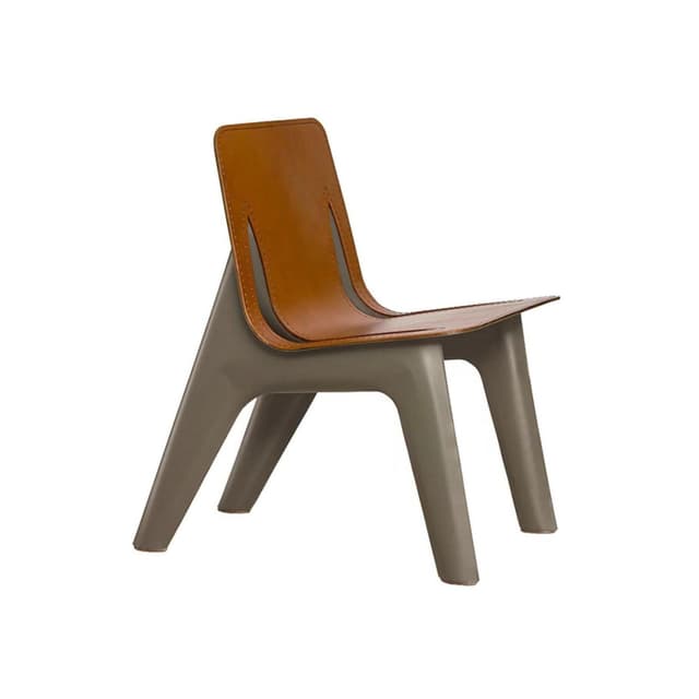 Krzesło J-CHAIR skóra koniakowa, beżowe, Zieta Studio - WYMIARY