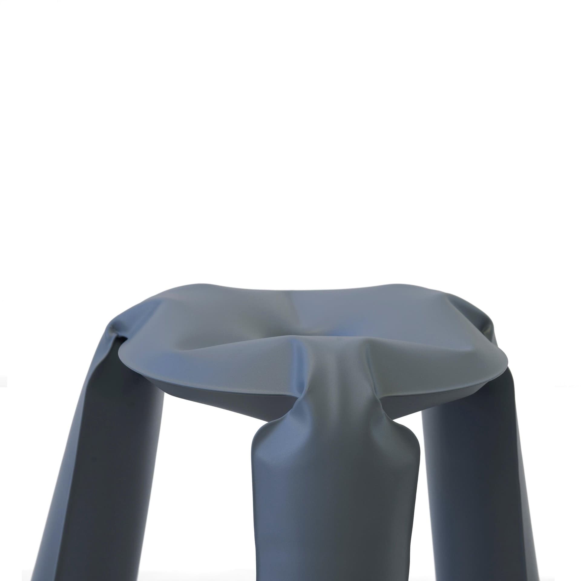 Stołek barowy PLOPP niebieski, Zieta Studio - 120637