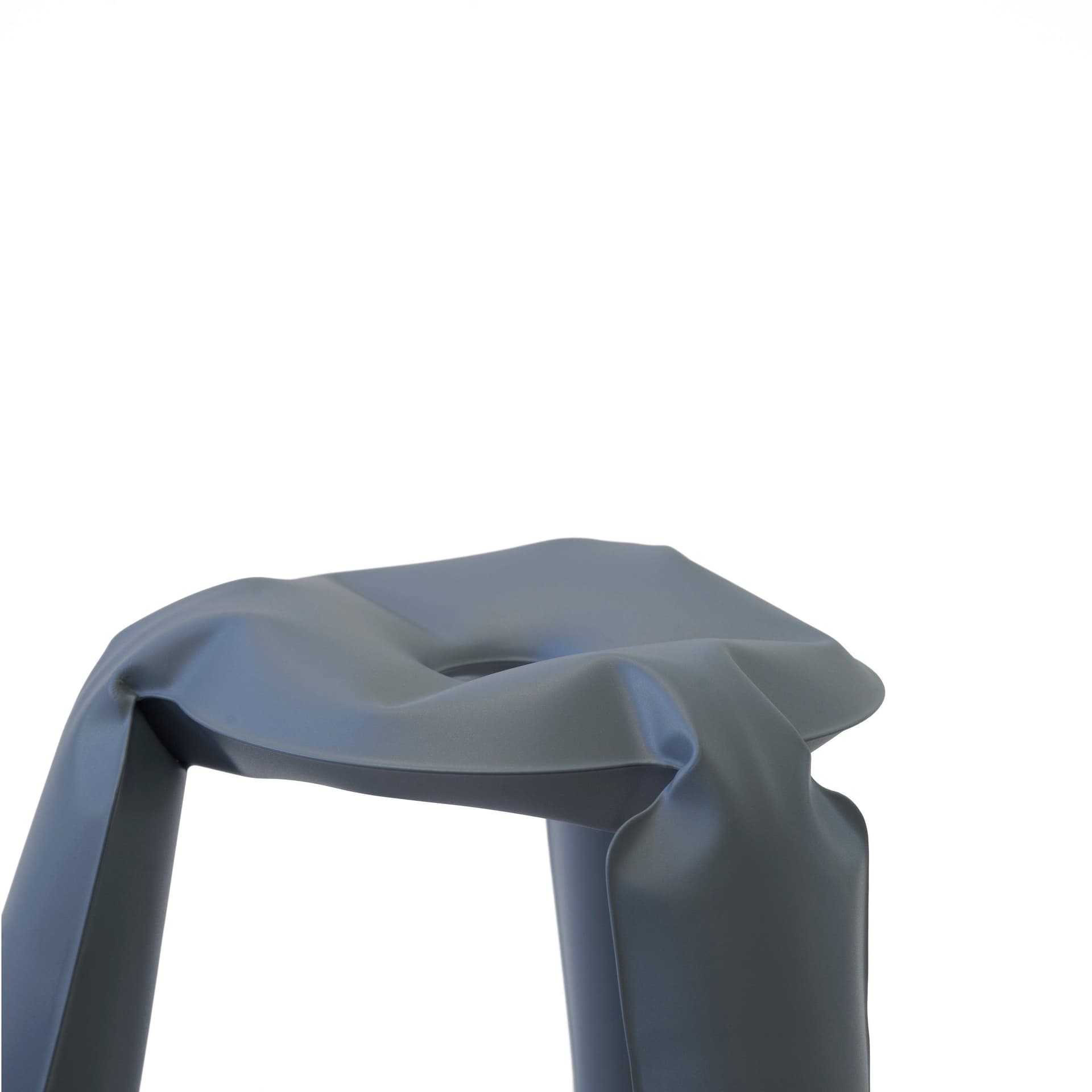 Stołek barowy PLOPP niebieski, Zieta Studio - 120632