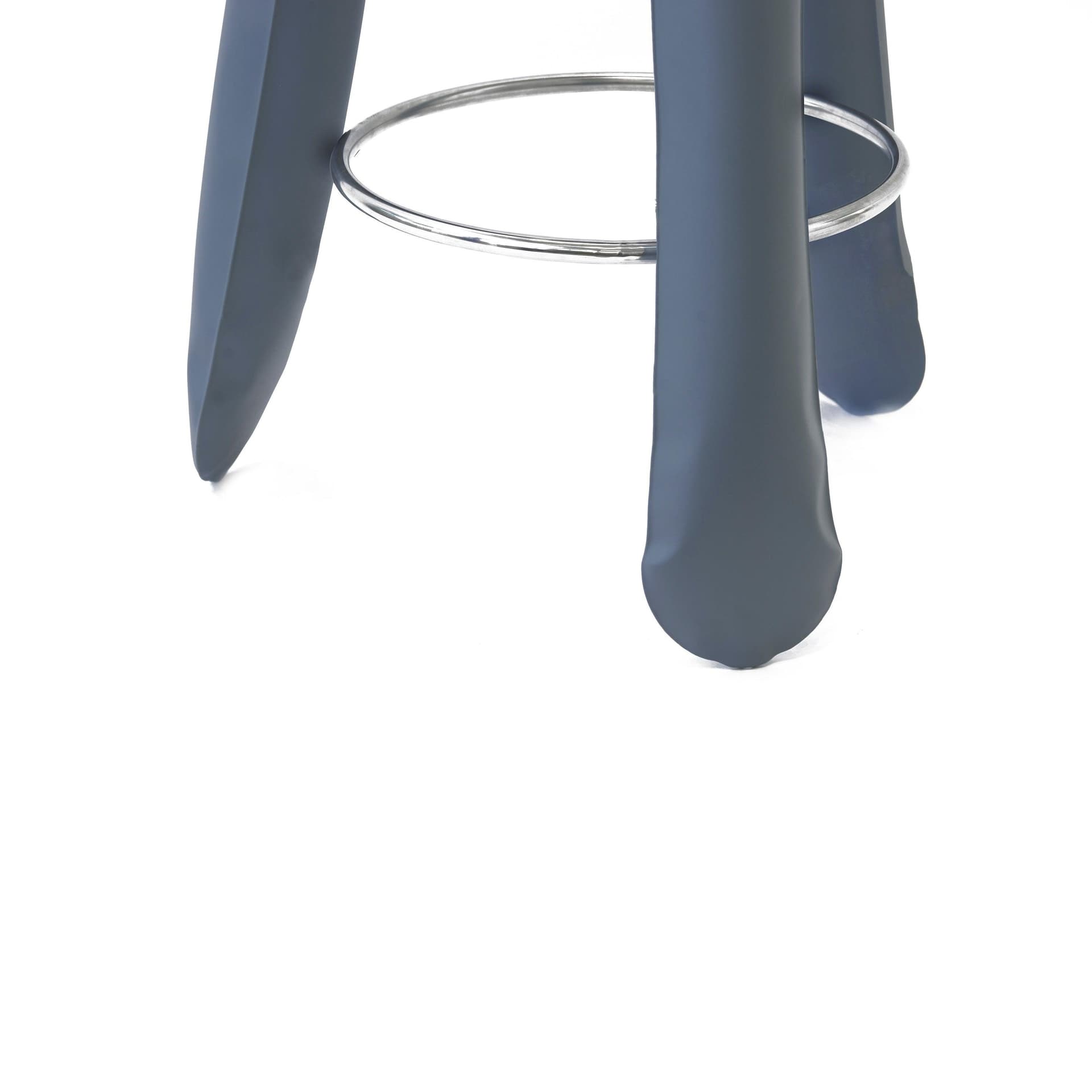 Stołek barowy PLOPP niebieski, Zieta Studio - 120634