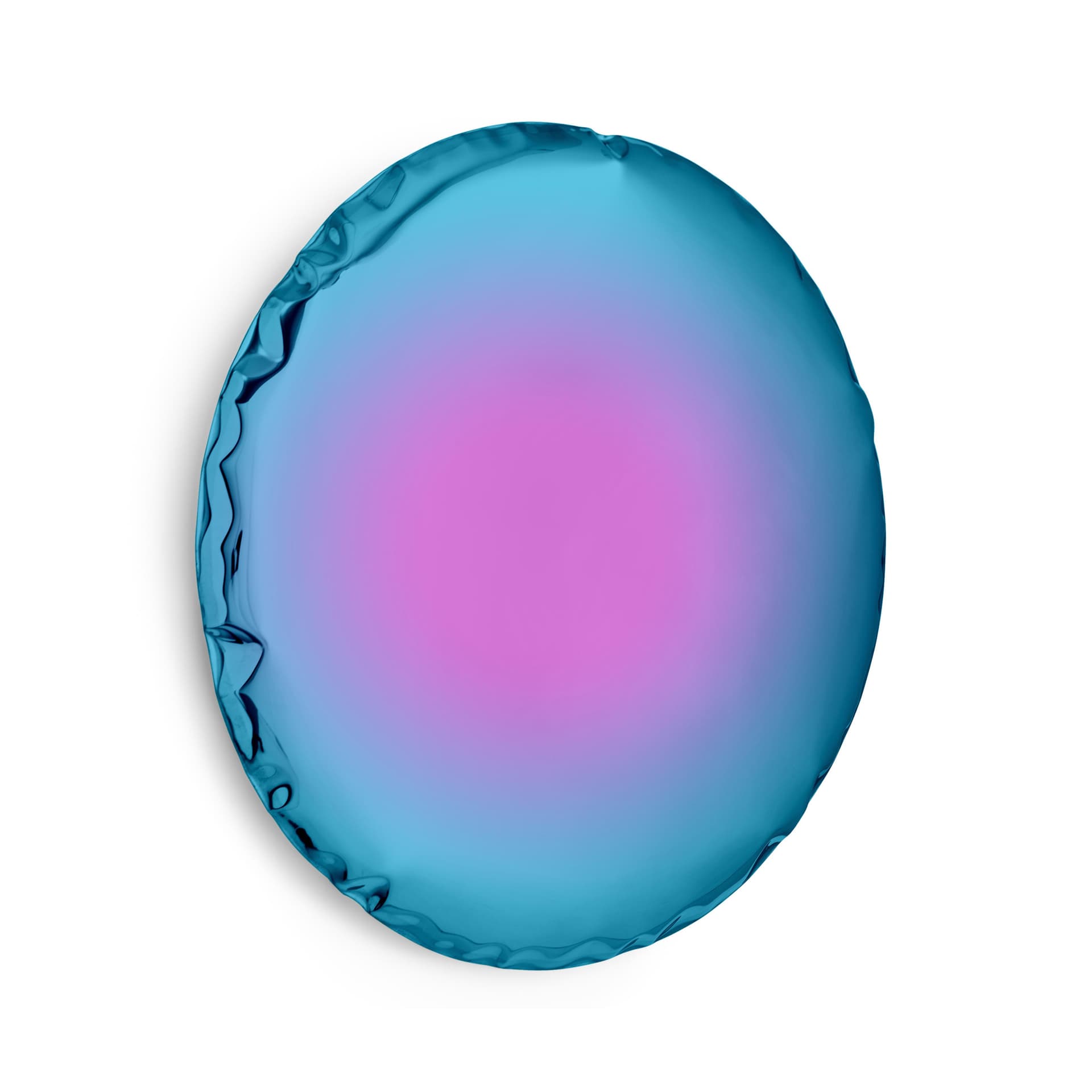 Lustro ścienne OKO Transitions niebiesko-fioletowe 120 cm, Zieta Studio - 120551