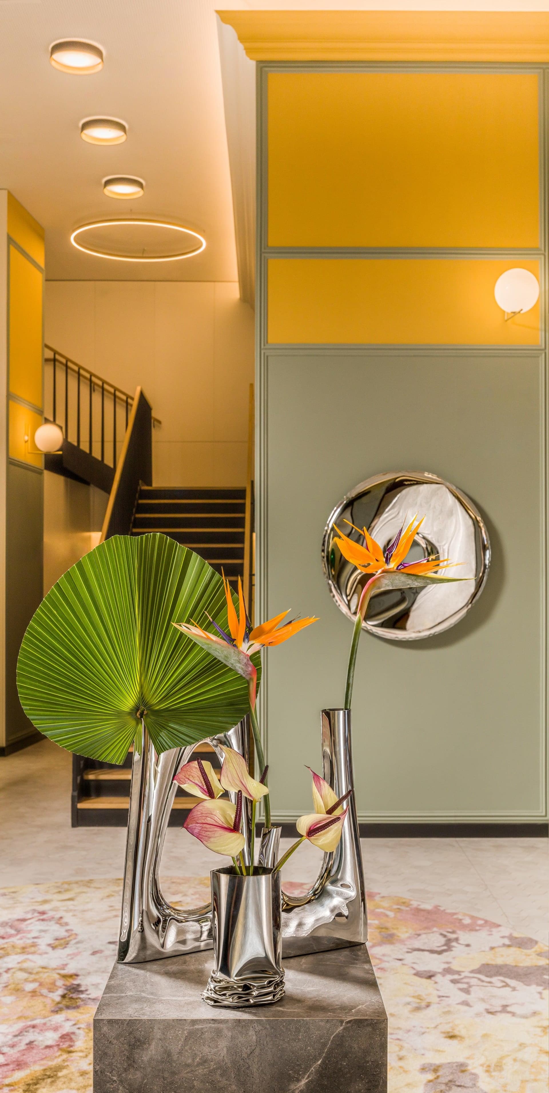 Wazon KARAVA srebrny, Zieta Studio - 120529