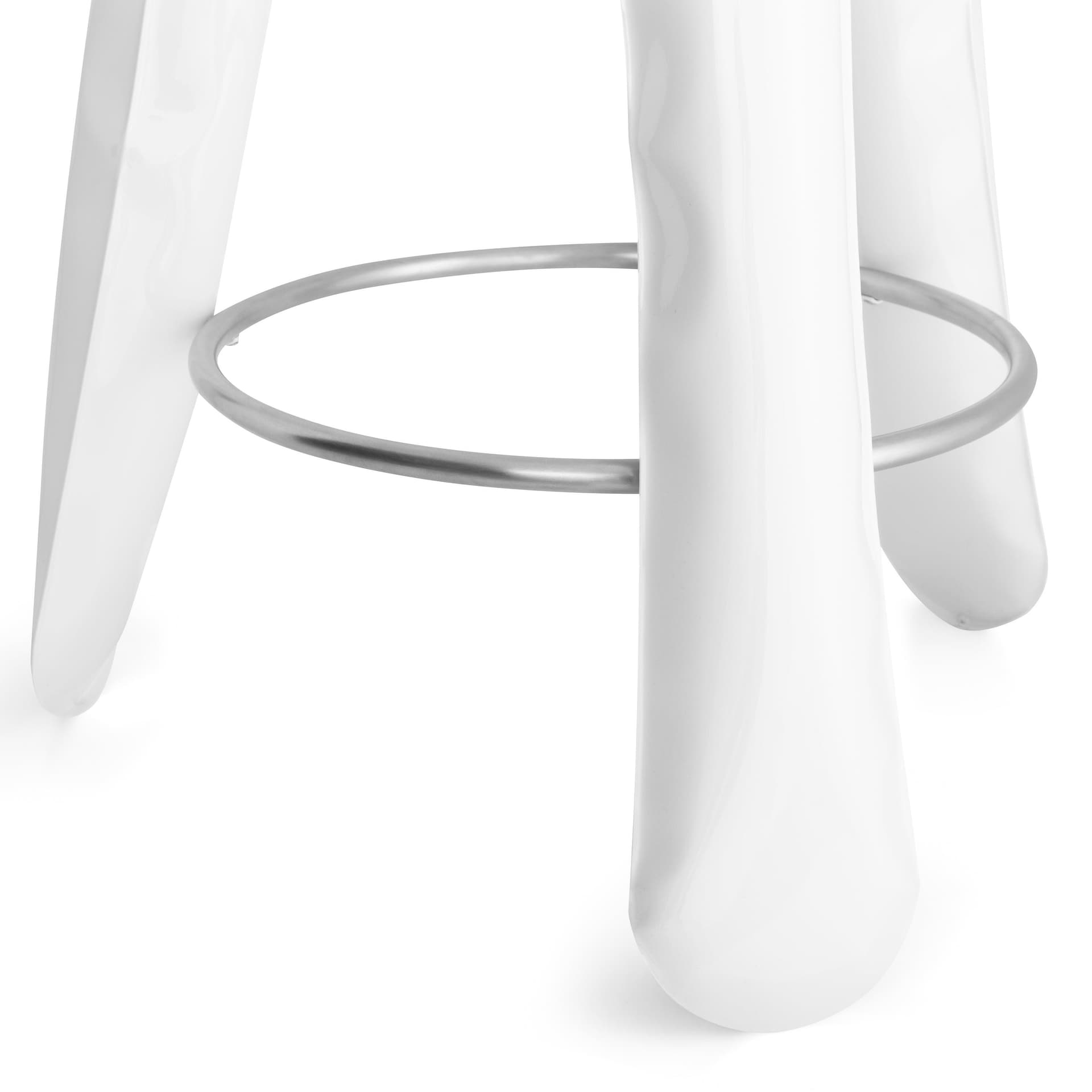 Bar stool PLOPP white, Zieta Studio - 120494