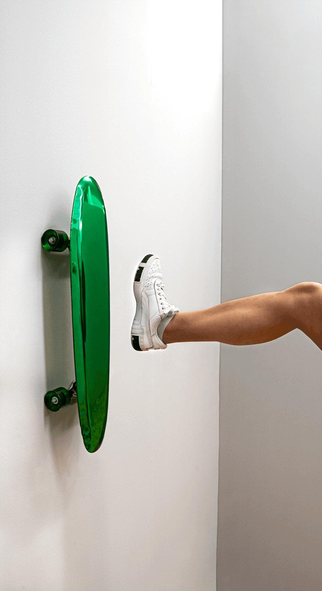 Dekoracja BOLID zielona, stal, Zieta Studio - 120465