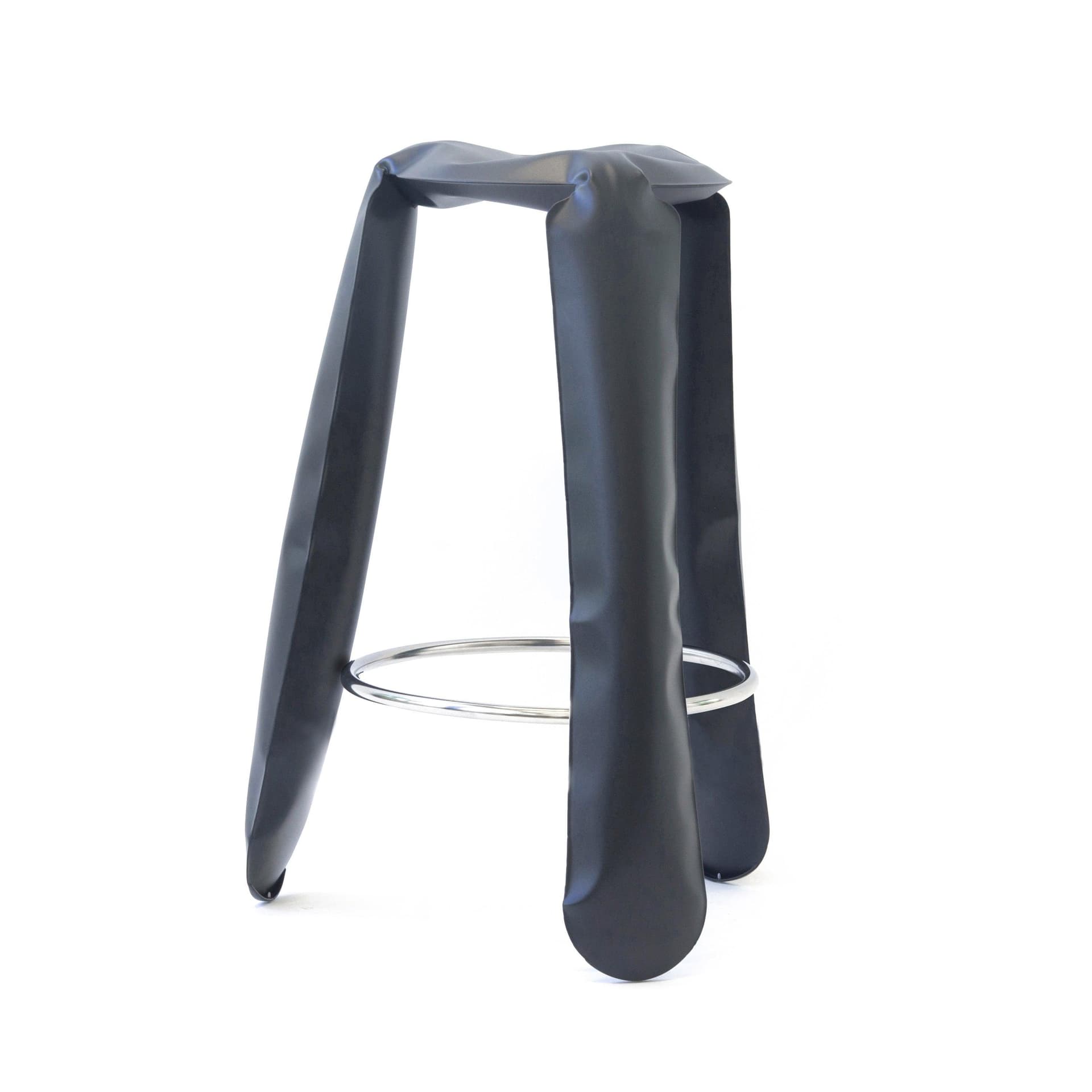Bar stool PLOPP grey, Zieta Studio - 120445