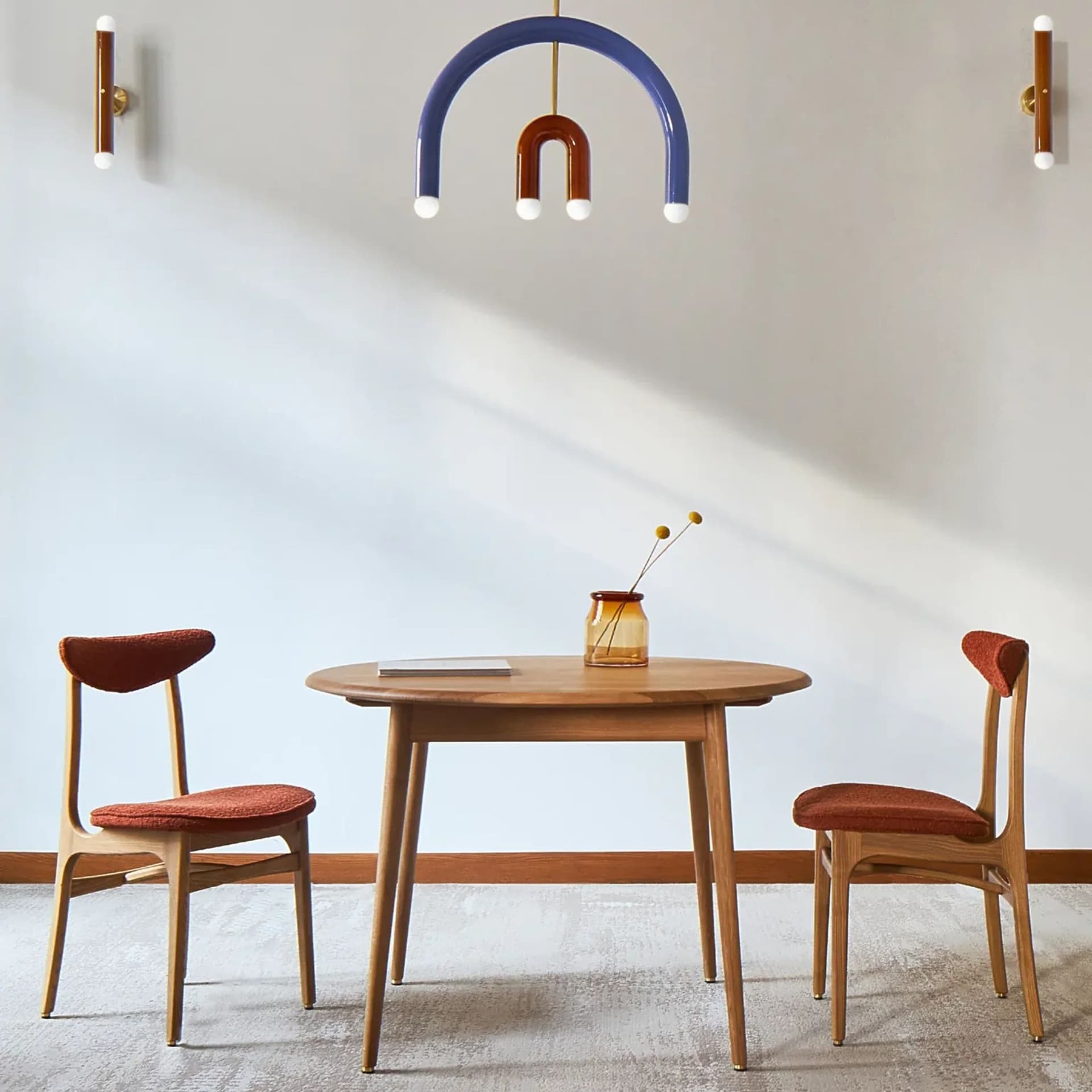 Stół okrągły Fox 110, drewno jesionowe, 366 Concept - 108279