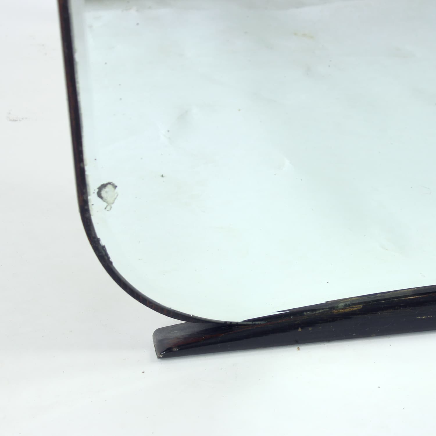 Wall mirror asymmetric, silver, glass, Czechoslovakia, 1950s. - 108303