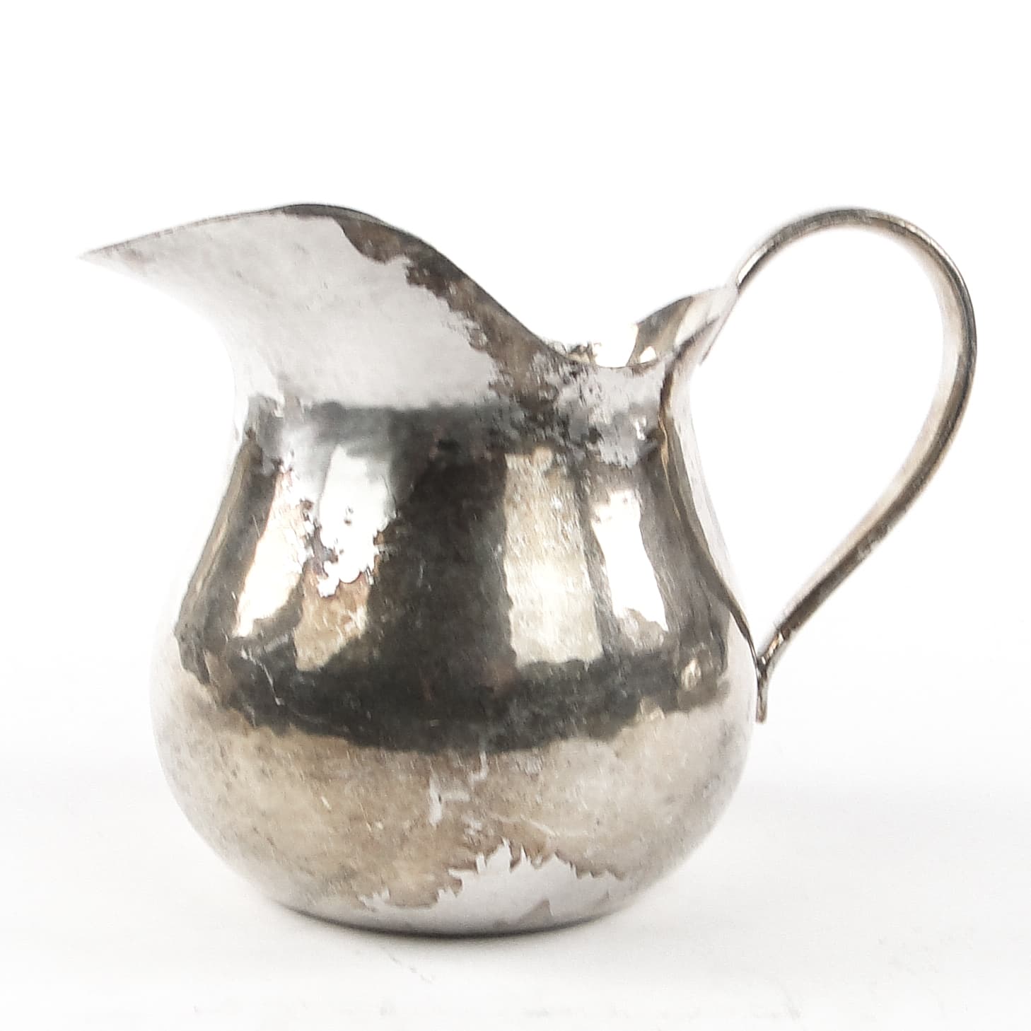 Mlecznik Art Deco, mosiądz srebrzony, Niemcy, lata 50. - 108653