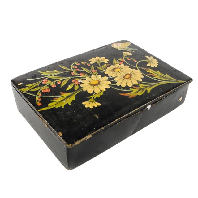 Oriental Lacquer Box, Japan, 1950s - DIMENSION