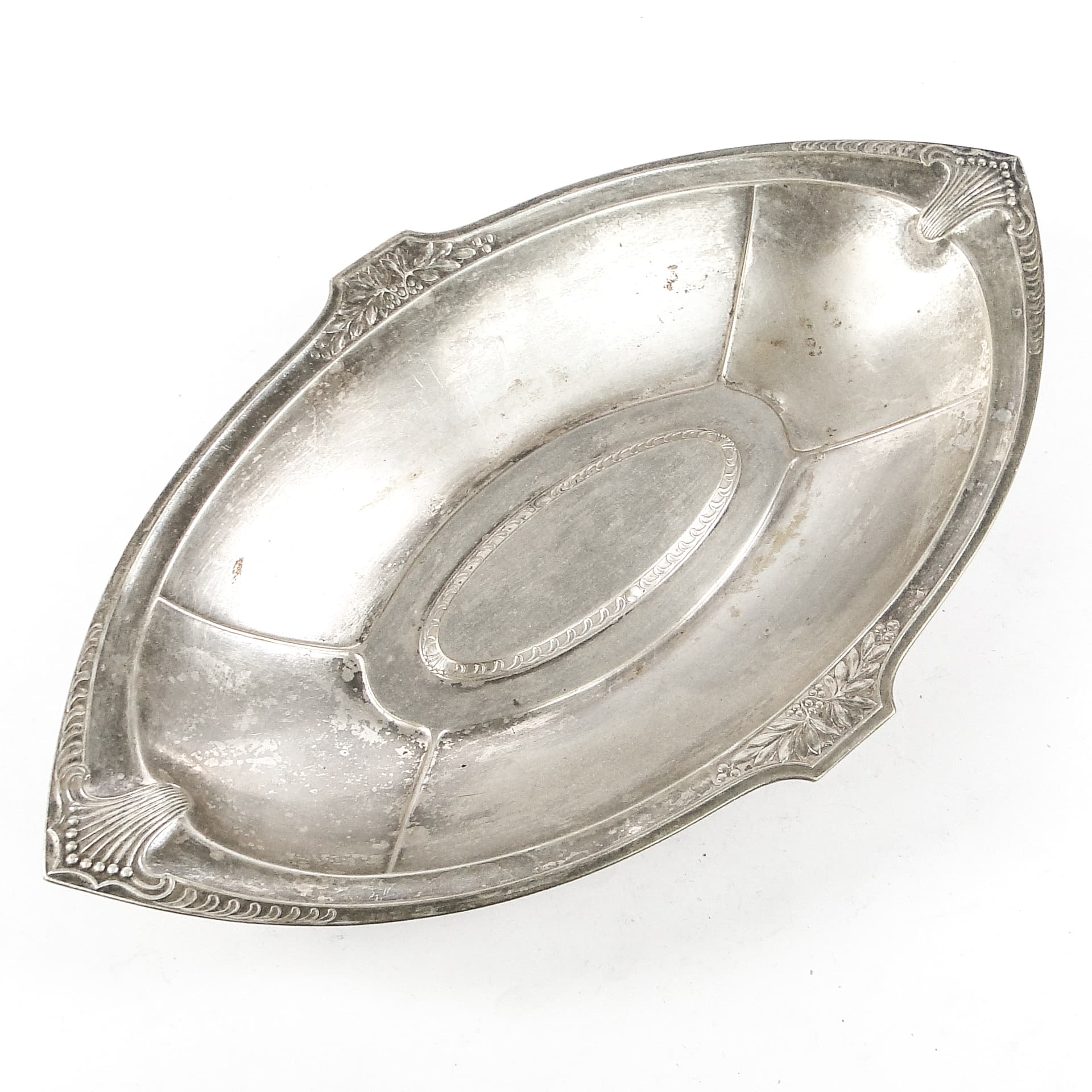 Półmisek secesyjny, mosiądz srebrzony, WMF, Niemcy, początek XX w. - 108771