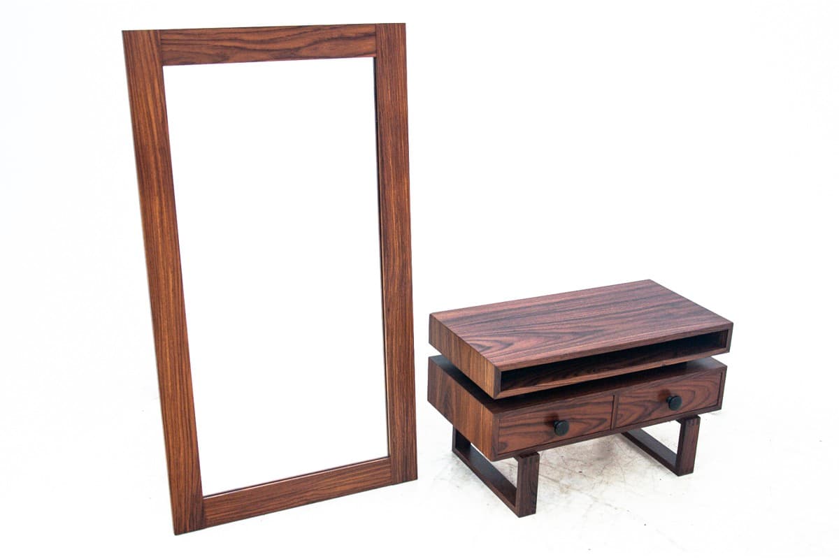 Rosewood Sideboard with Mirror, Denmark, 1960s - 60431