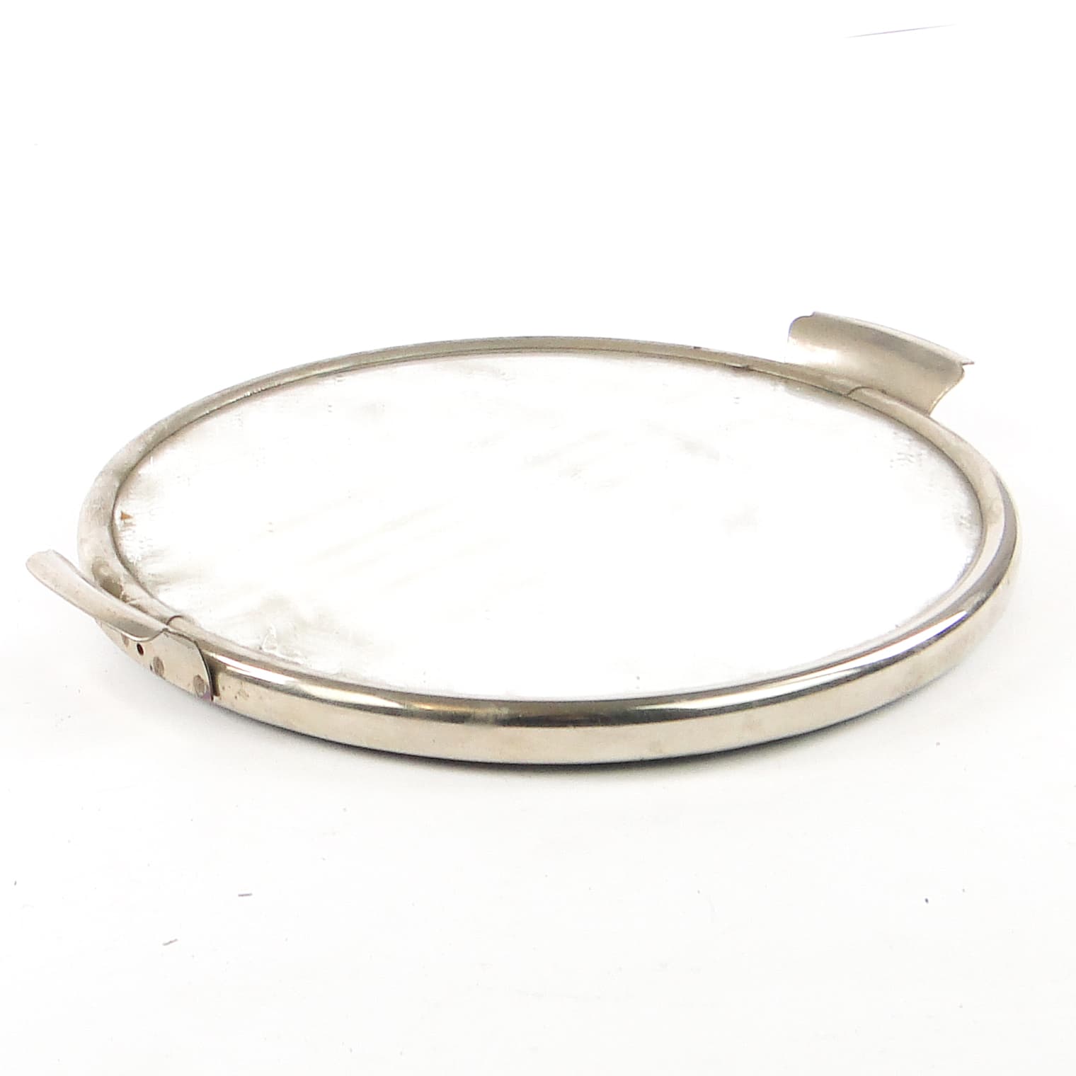 Taca Art Deco, mosiądz srebrzony, OPP Jihlava, Czechosłowacja, lata 60. - 108876