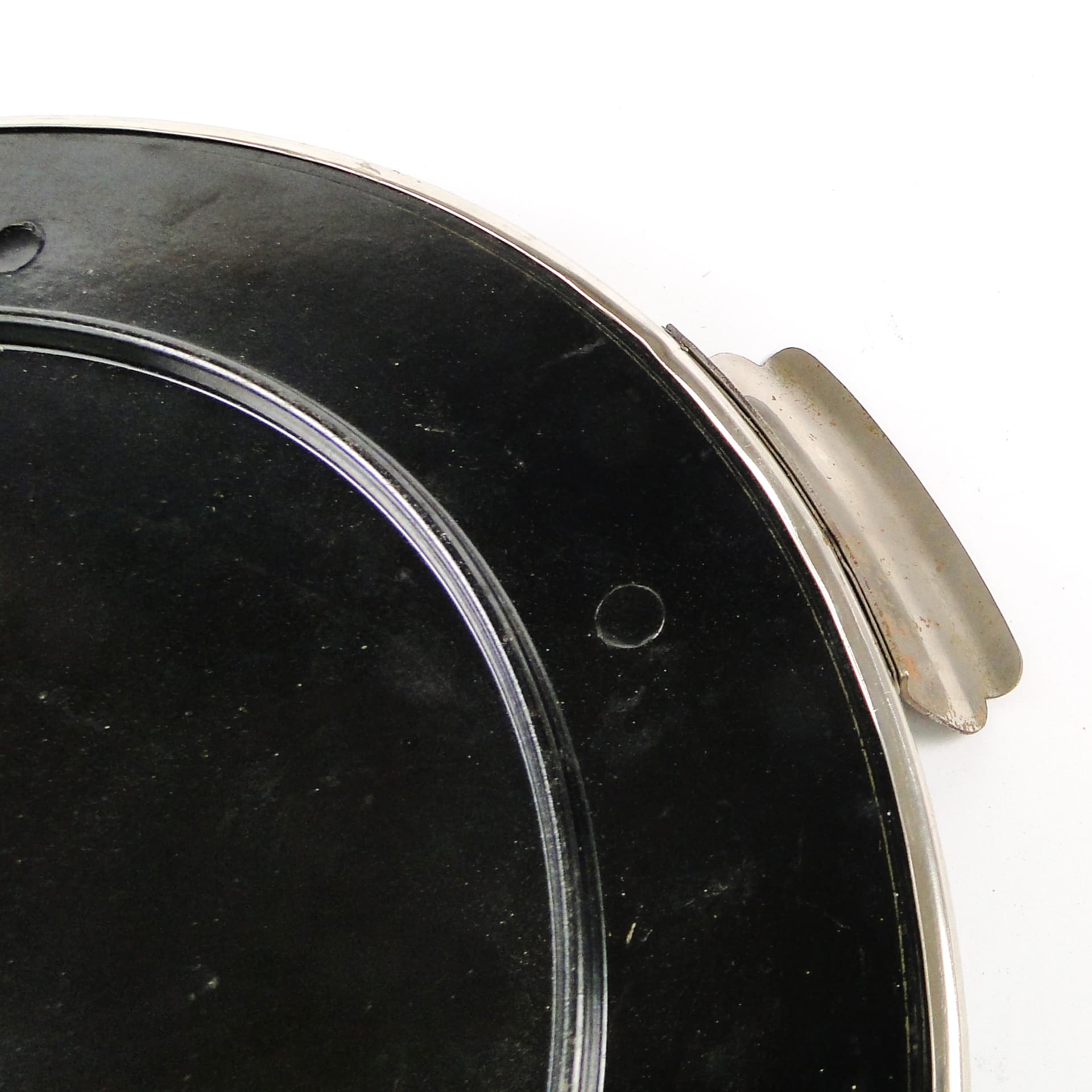 Taca Art Deco, mosiądz srebrzony, OPP Jihlava, Czechosłowacja, lata 60. - 108879