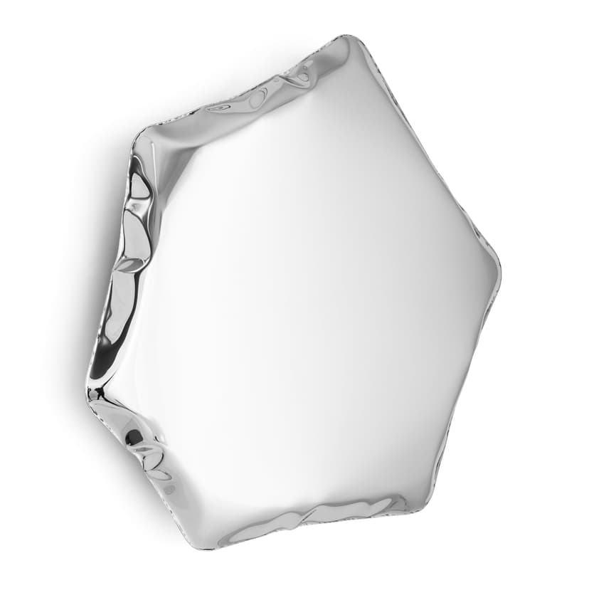 TAFLA C wall mirror, silver, C6, Zieta Studio