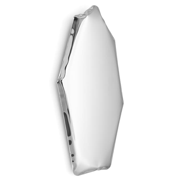 TAFLA C wall mirror, silver, C4, Zieta Studio - DIMENSION