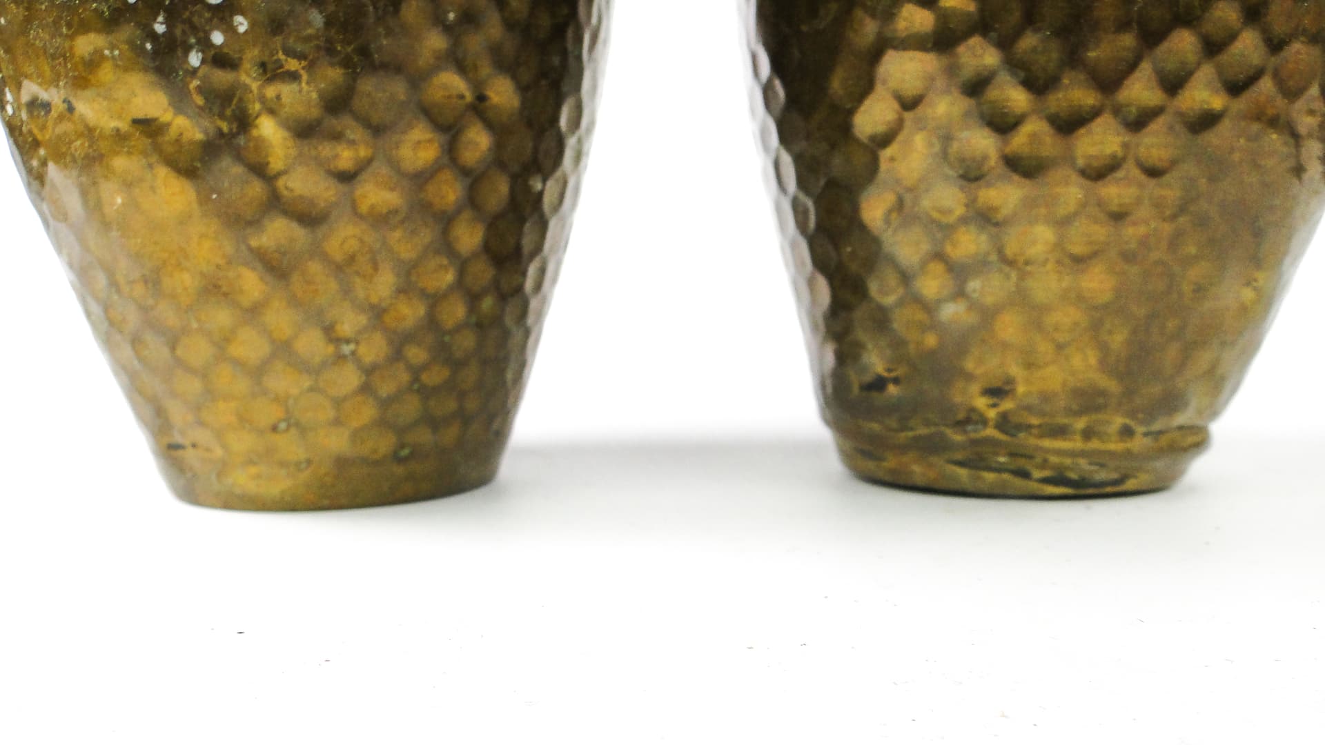 pair of Art Nouveau amphorae, brass, France, early 20th c. - 109014