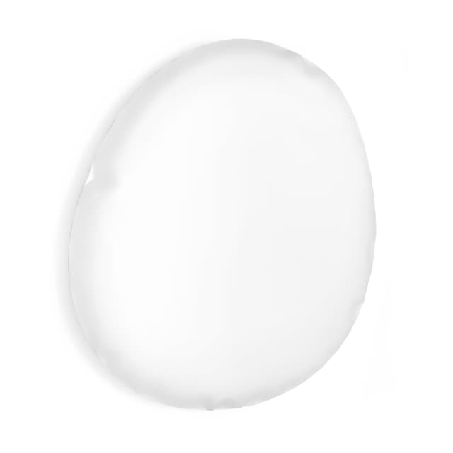 Lustro ścienne TAFLA O białe O6, Zieta Studio - WYMIARY