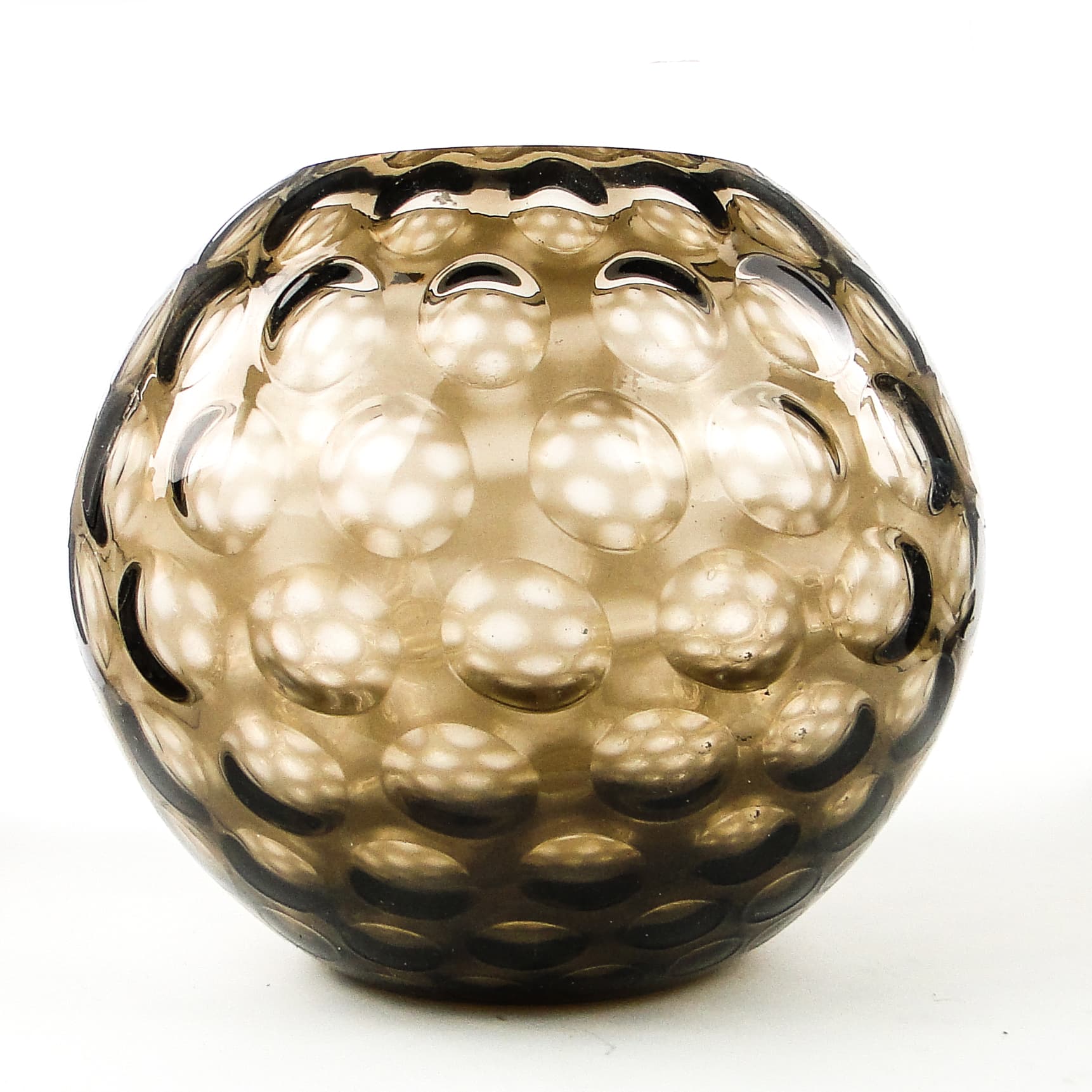 Mid-century modern vase, glass, Czechoslovakia, 1950s. - 109036