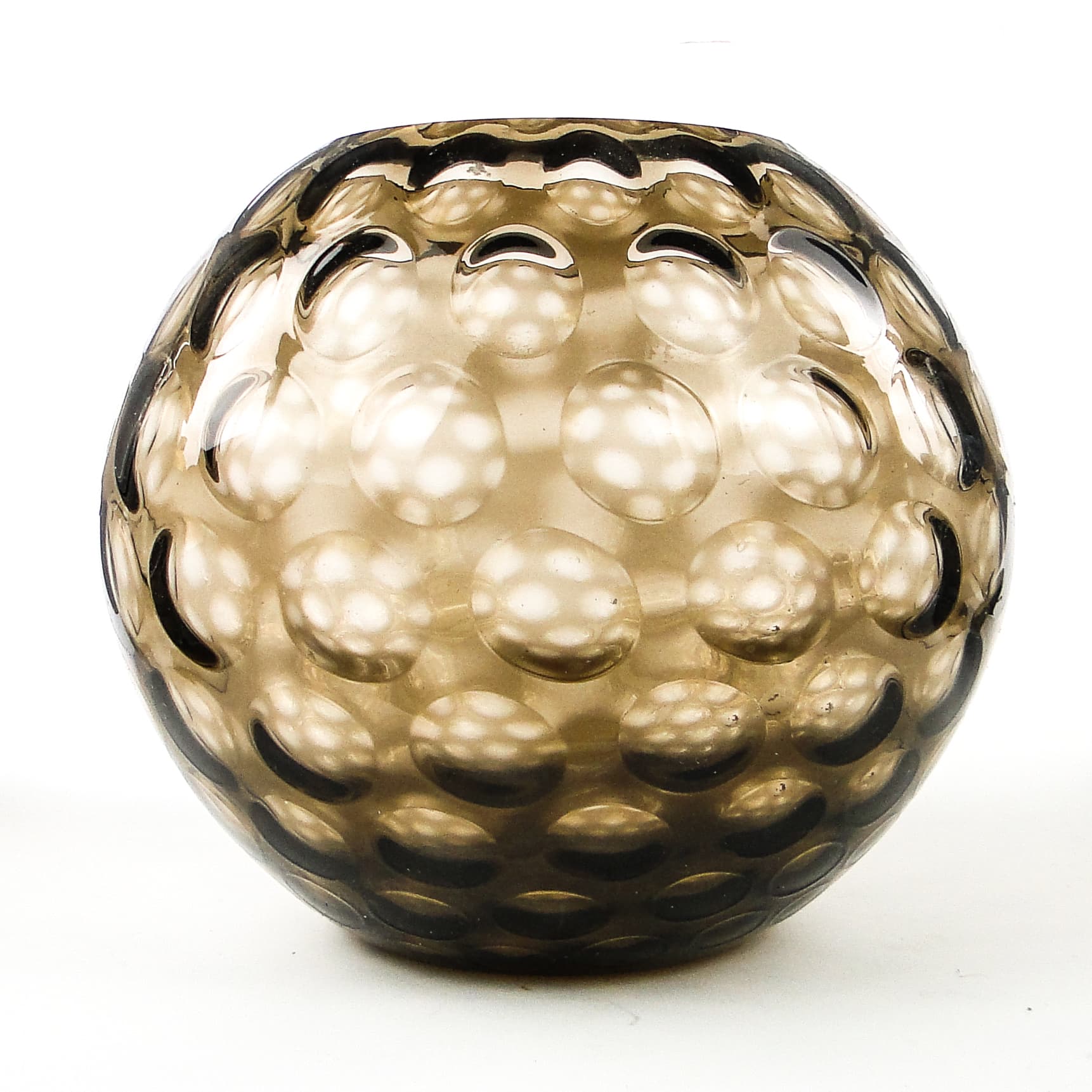 Mid-century modern vase, glass, Czechoslovakia, 1950s. - 109035