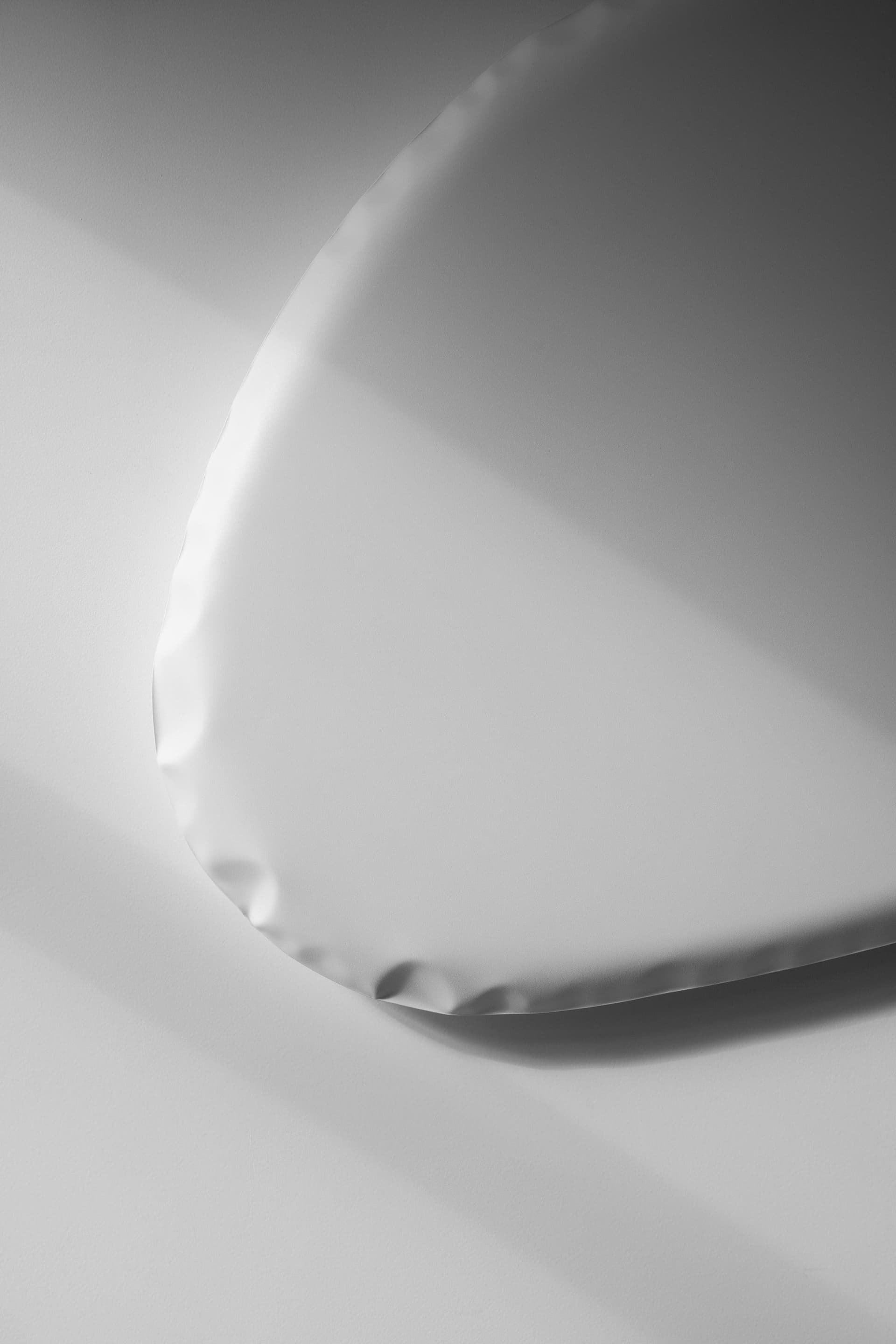 Lustro ścienne TAFLA O białe, O1, Zieta Studio - 120124