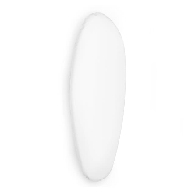 Lustro ścienne TAFLA O białe, O1, Zieta Studio - WYMIARY