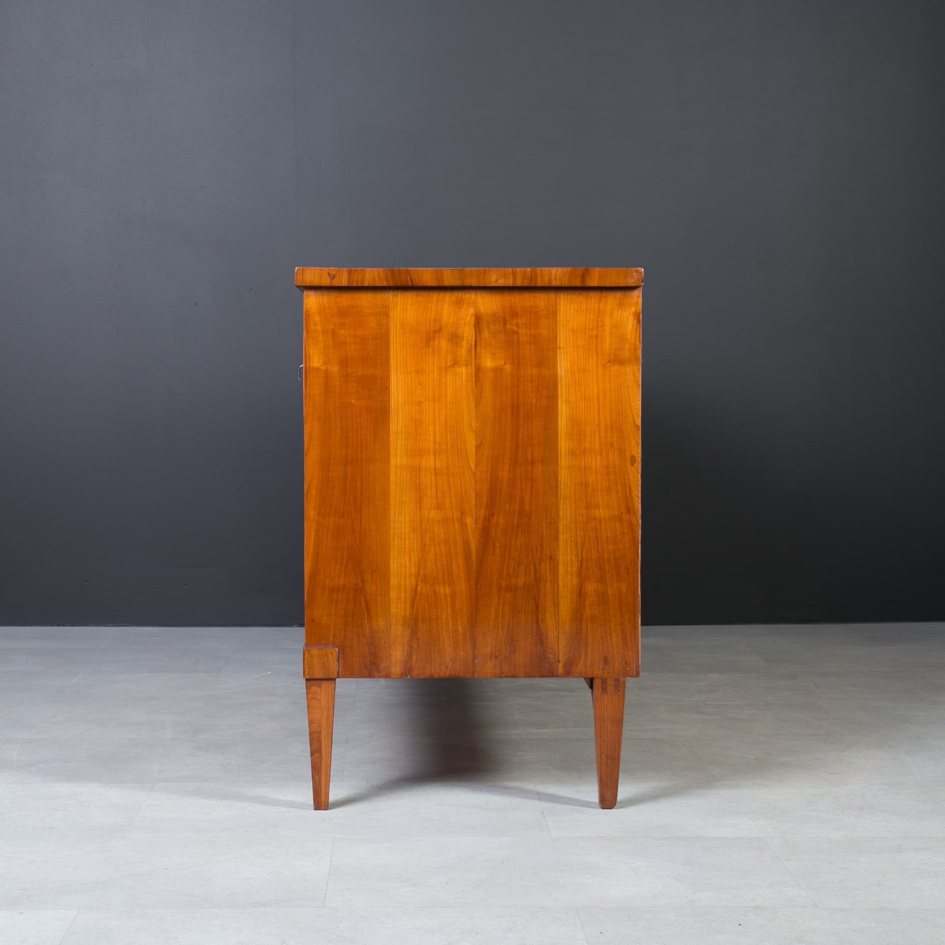 Komoda Biedermeier, wiśnia jasnobrązowa, Niemcy, XIX w. - 905